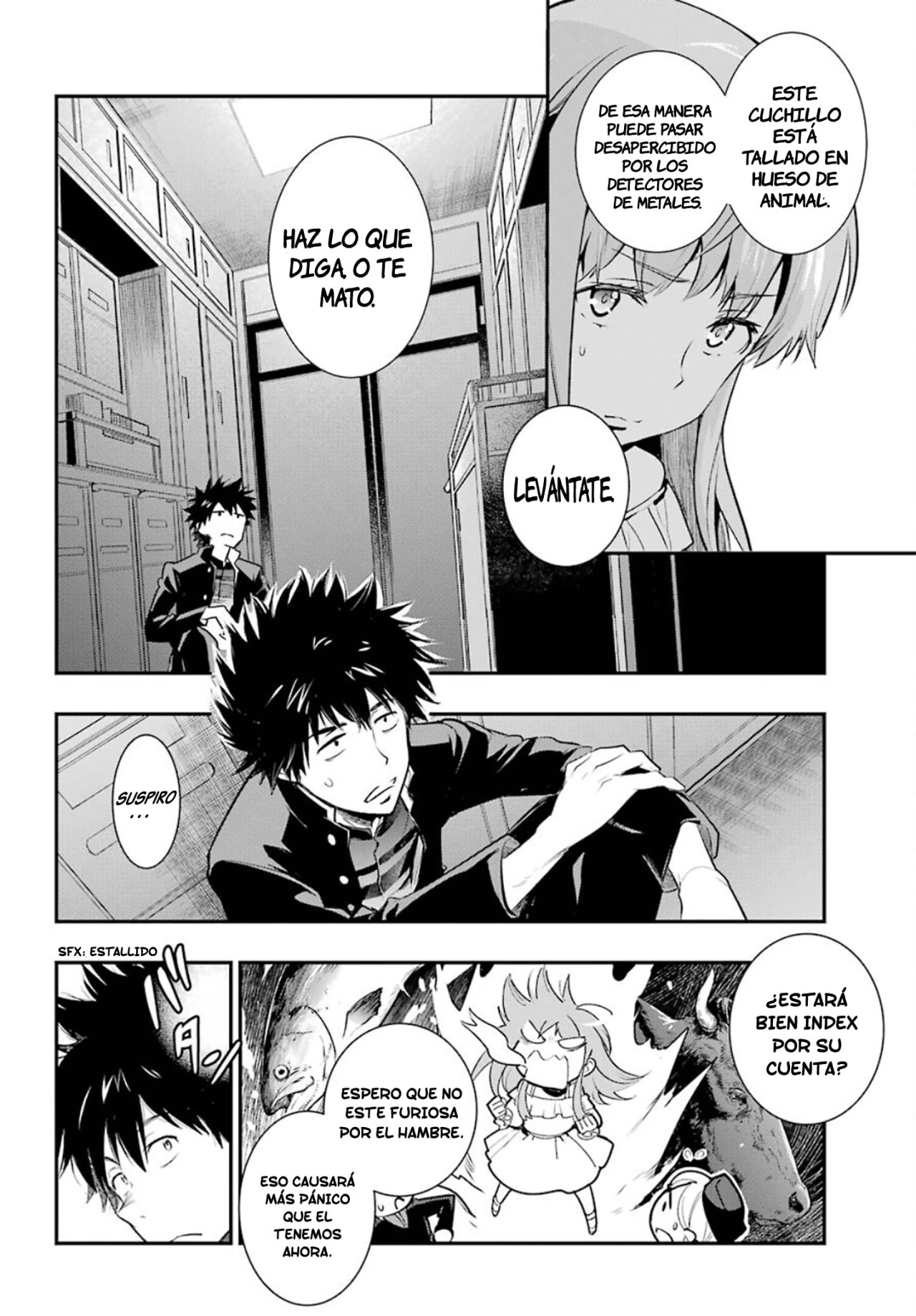 Toaru Majutsu no Index Capitulo 167: Sky Bus 365 Parte 2 página 8