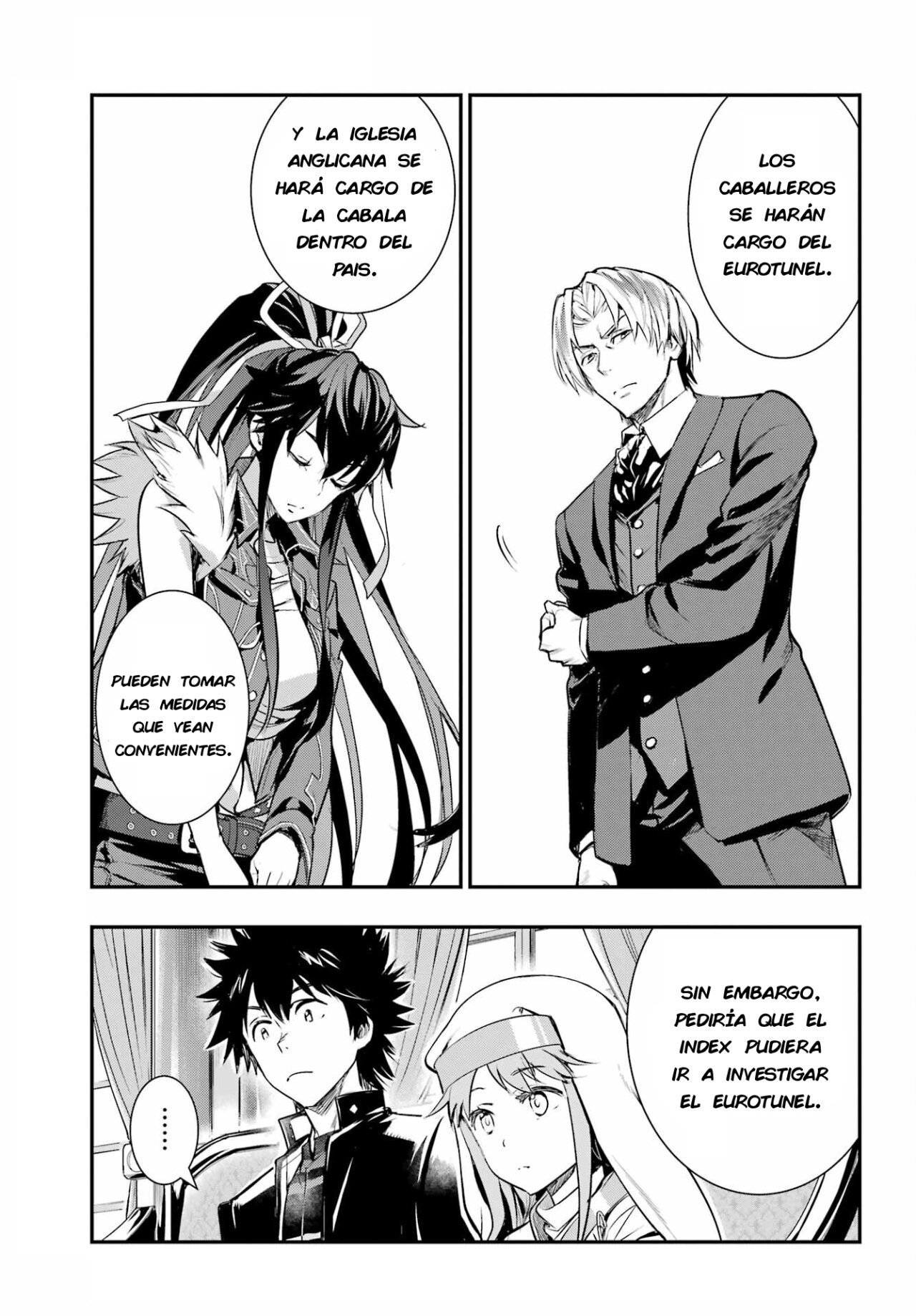 Toaru Majutsu no Index Capitulo 170: Consejo de Guerra 3 página 10