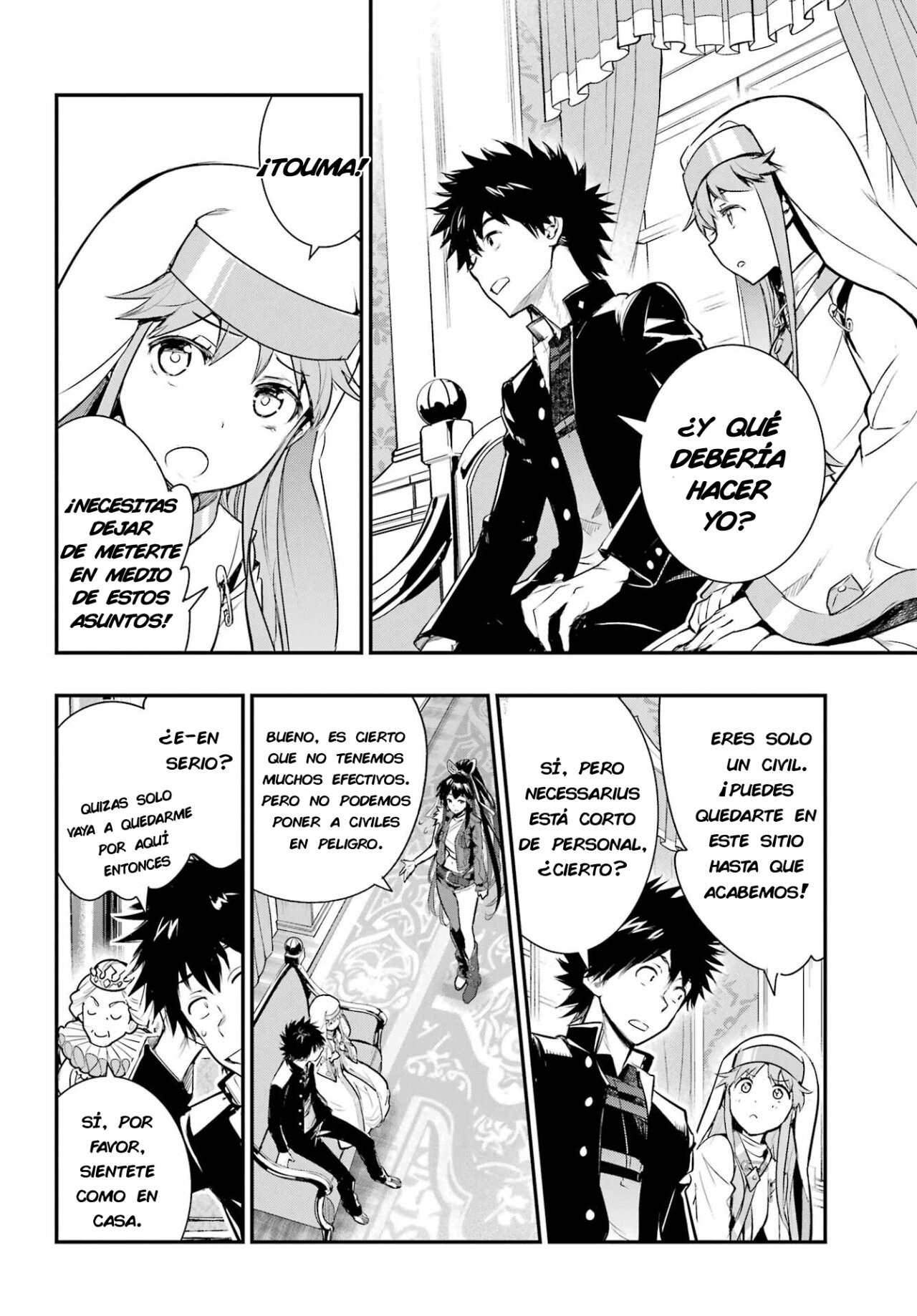 Toaru Majutsu no Index Capitulo 170: Consejo de Guerra 3 página 11
