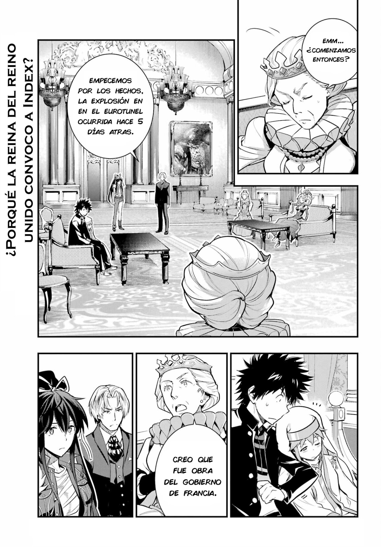 Toaru Majutsu no Index Capitulo 170: Consejo de Guerra 3 página 2