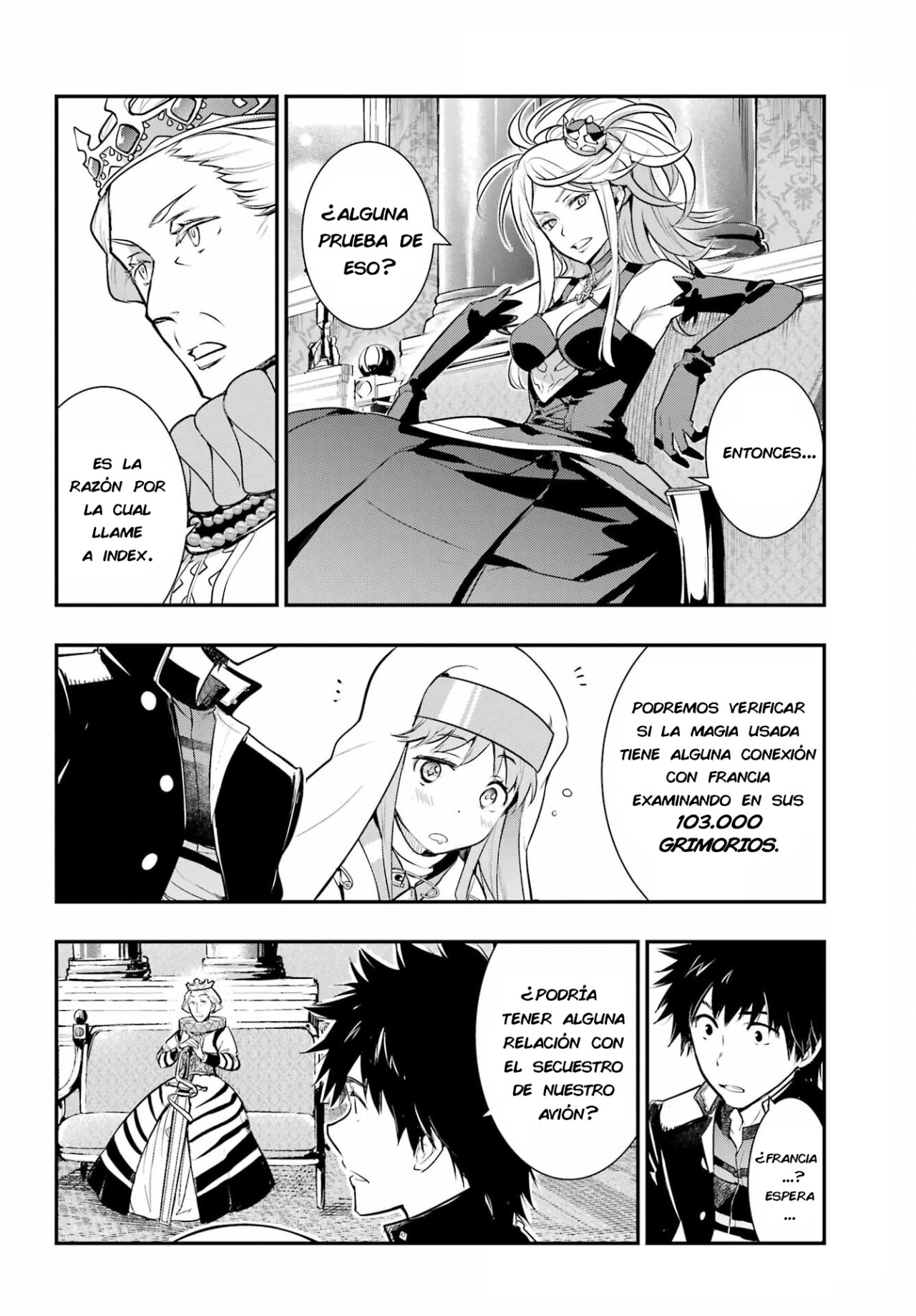 Toaru Majutsu no Index Capitulo 170: Consejo de Guerra 3 página 3