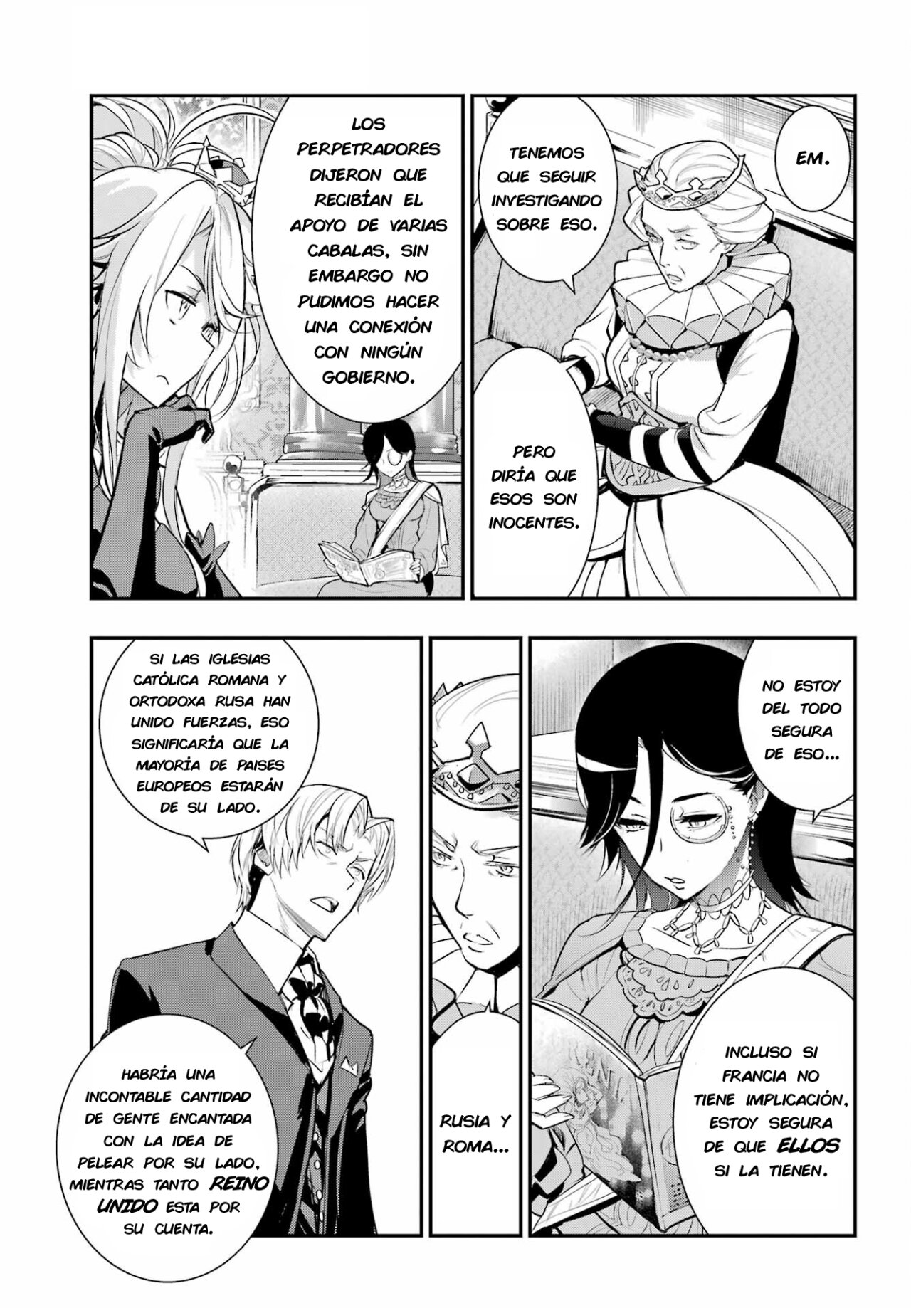 Toaru Majutsu no Index Capitulo 170: Consejo de Guerra 3 página 4