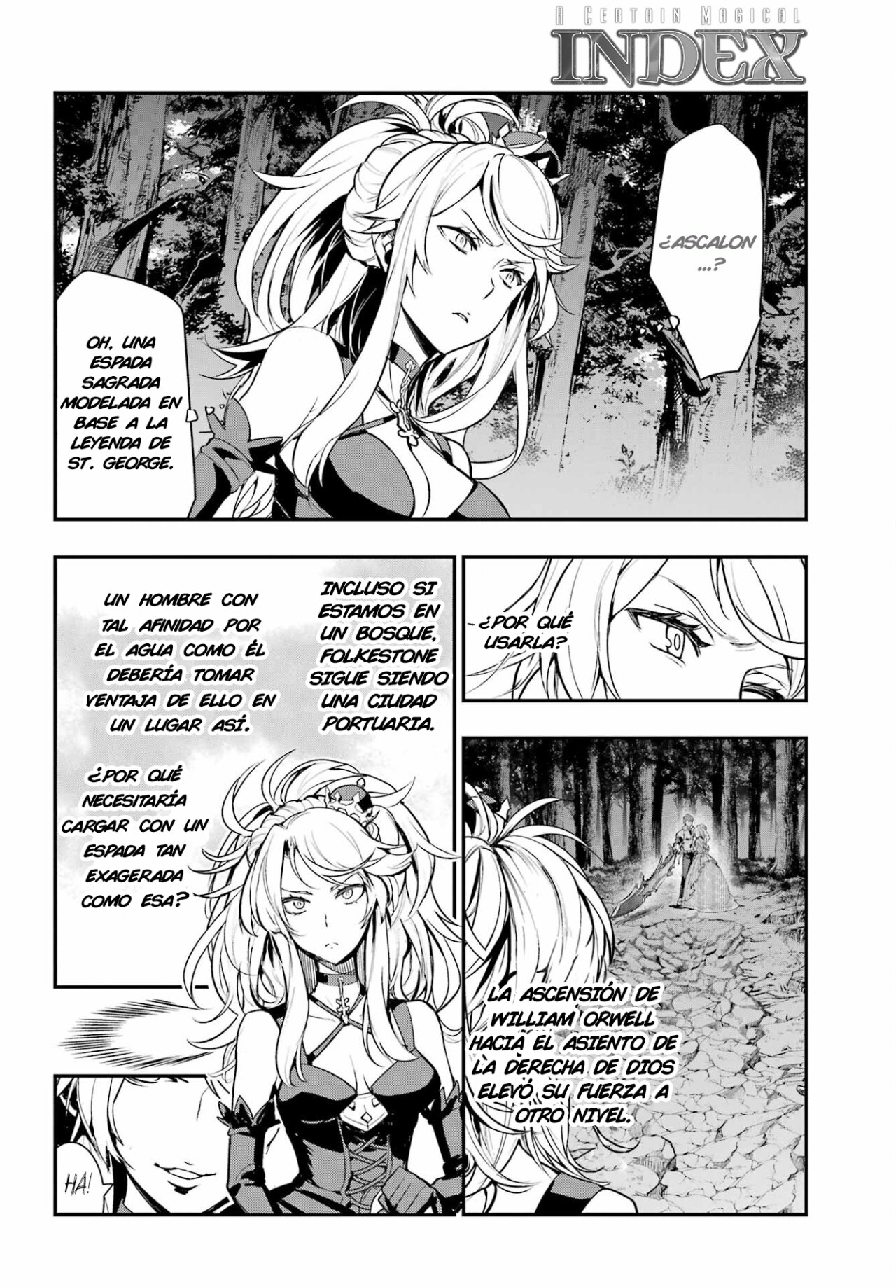 Toaru Majutsu no Index Capitulo 178: La Princesa y El Mercenario 4 página 4