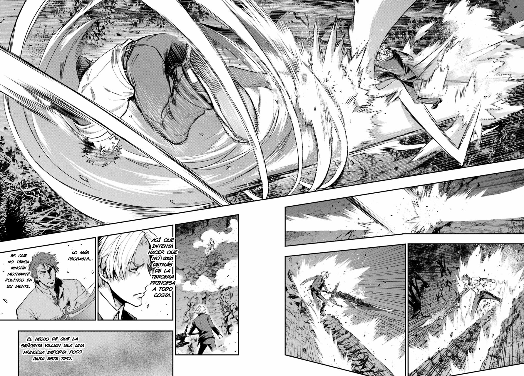 Toaru Majutsu no Index Capitulo 179: El Caballero y El Mercenario 1 página 8