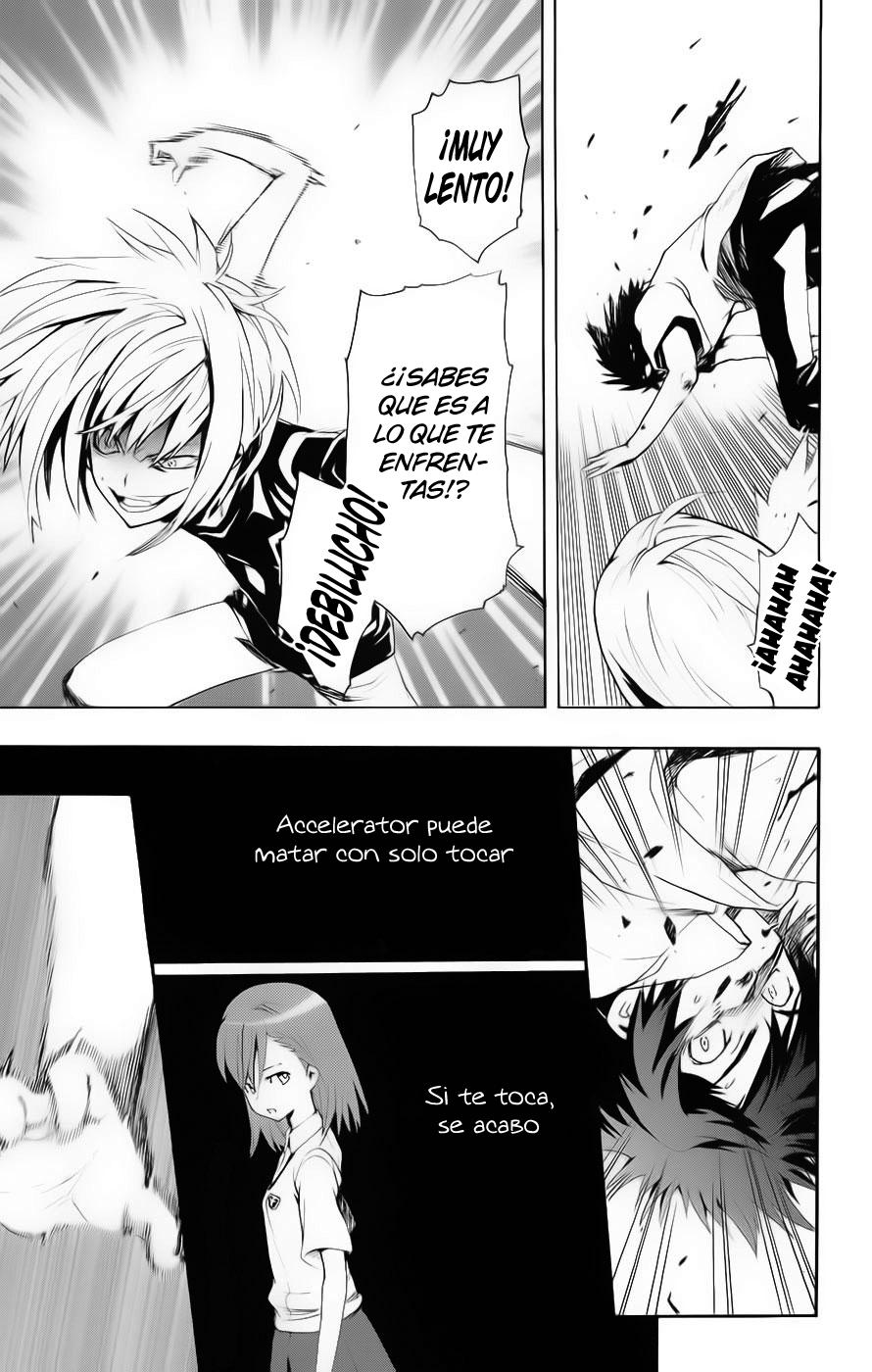 Toaru Majutsu no Index Capitulo 18: El mas débil vs el mas fuerte (Parte 1) página 21