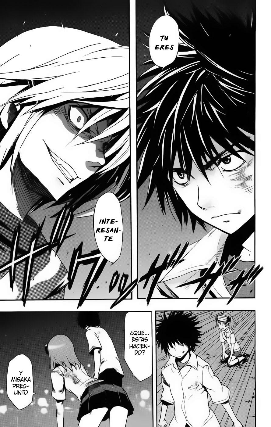Toaru Majutsu no Index Capitulo 18: El mas débil vs el mas fuerte (Parte 1) página 7