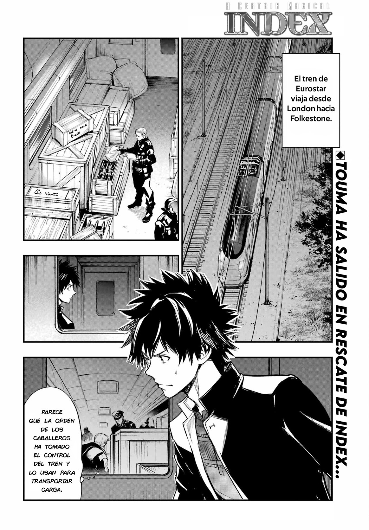 Toaru Majutsu no Index Capitulo 180: El Caballero y El Mercenario 2 página 2