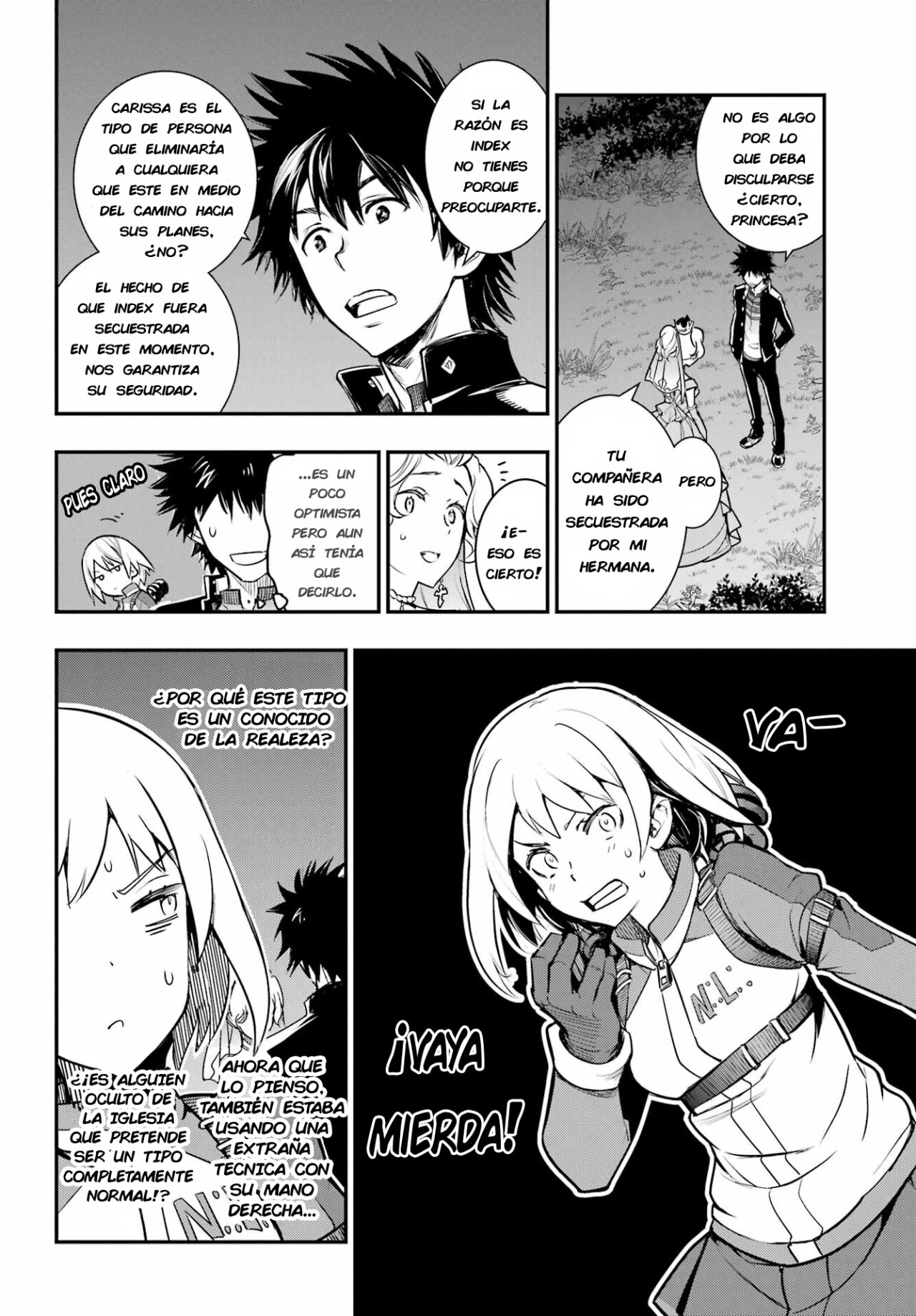 Toaru Majutsu no Index Capitulo 180: El Caballero y El Mercenario 2 página 24