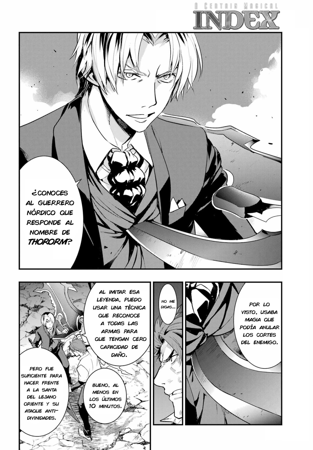Toaru Majutsu no Index Capitulo 181: El Caballero y El Mercenario 3 página 12