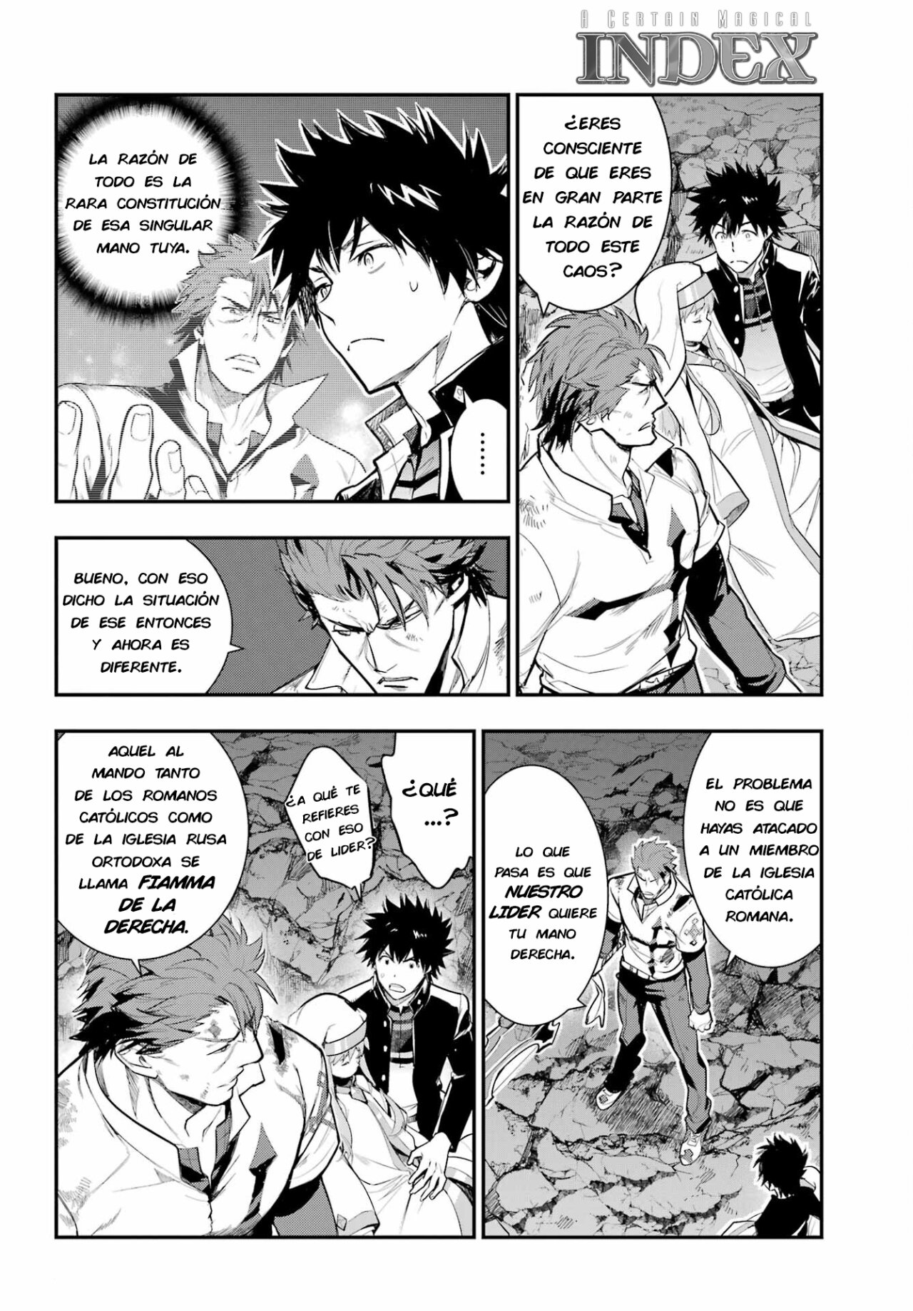 Toaru Majutsu no Index Capitulo 182: Corte Dimensional página 17
