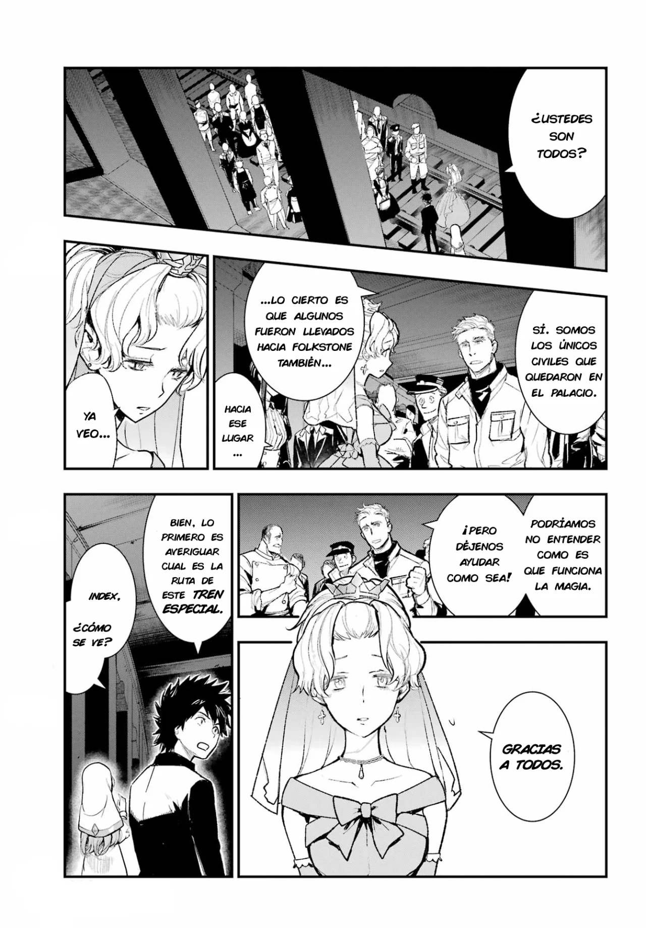 Toaru Majutsu no Index Capitulo 184: Debajo del Palacio 2 página 3