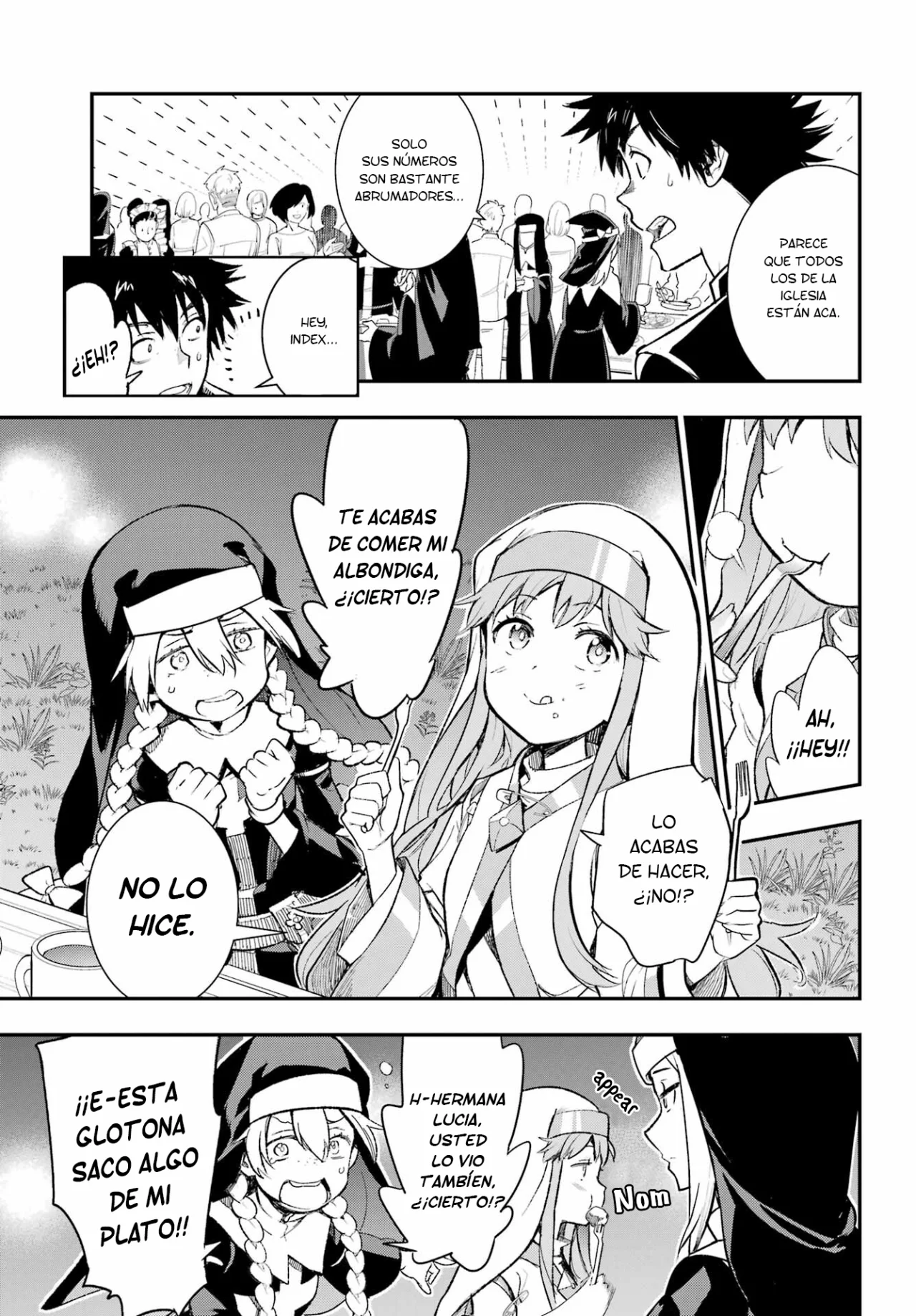 Toaru Majutsu no Index Capitulo 185: La Reunión página 10