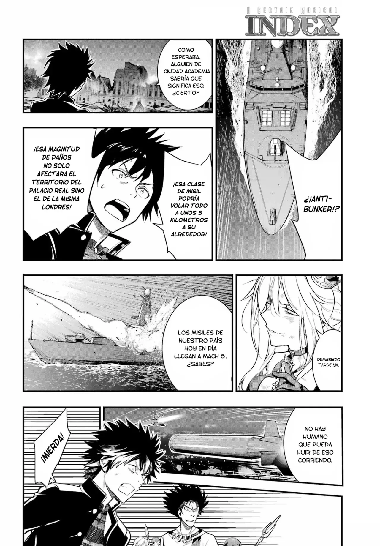 Toaru Majutsu no Index Capitulo 190: Batalla Final: Palacio de Buckingham 5 página 16