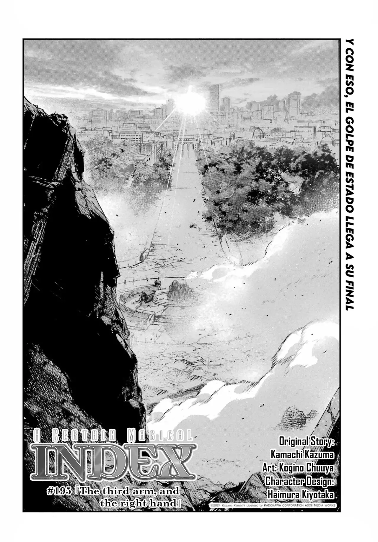 Toaru Majutsu no Index Capitulo 195: El Tercer Brazo y la Mano Derecha página 4