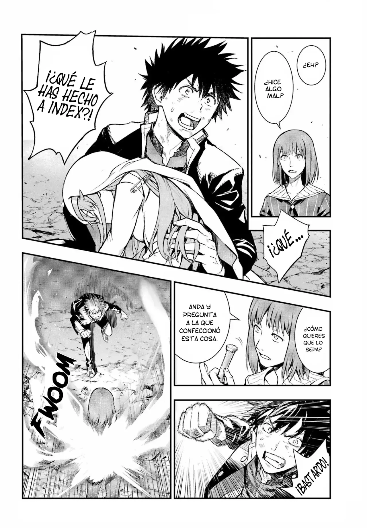 Toaru Majutsu no Index Capitulo 196: El Control Remoto de Index página 4