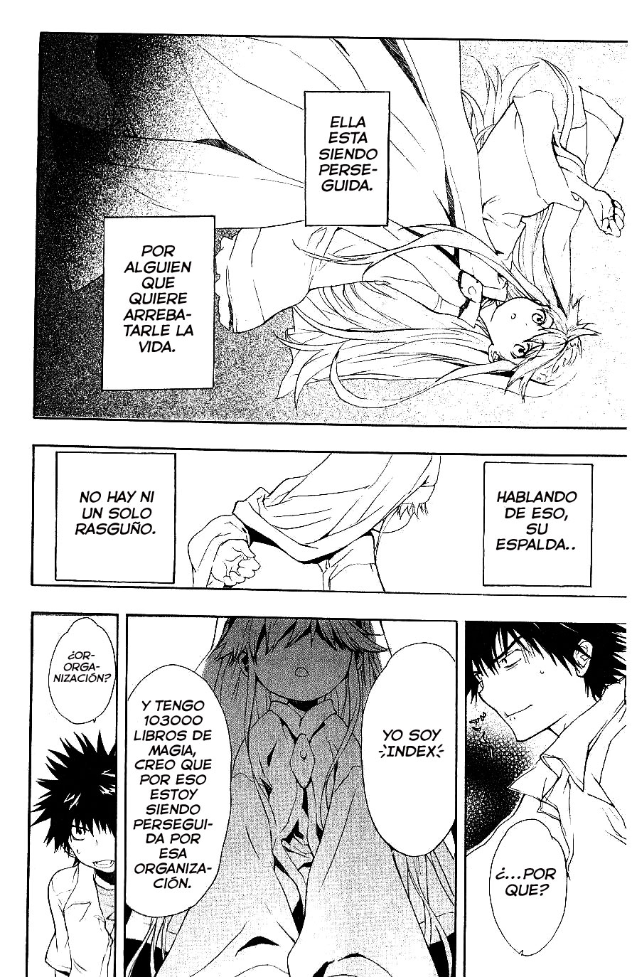 Toaru Majutsu no Index Capitulo 2: La niña que se llama Index página 10