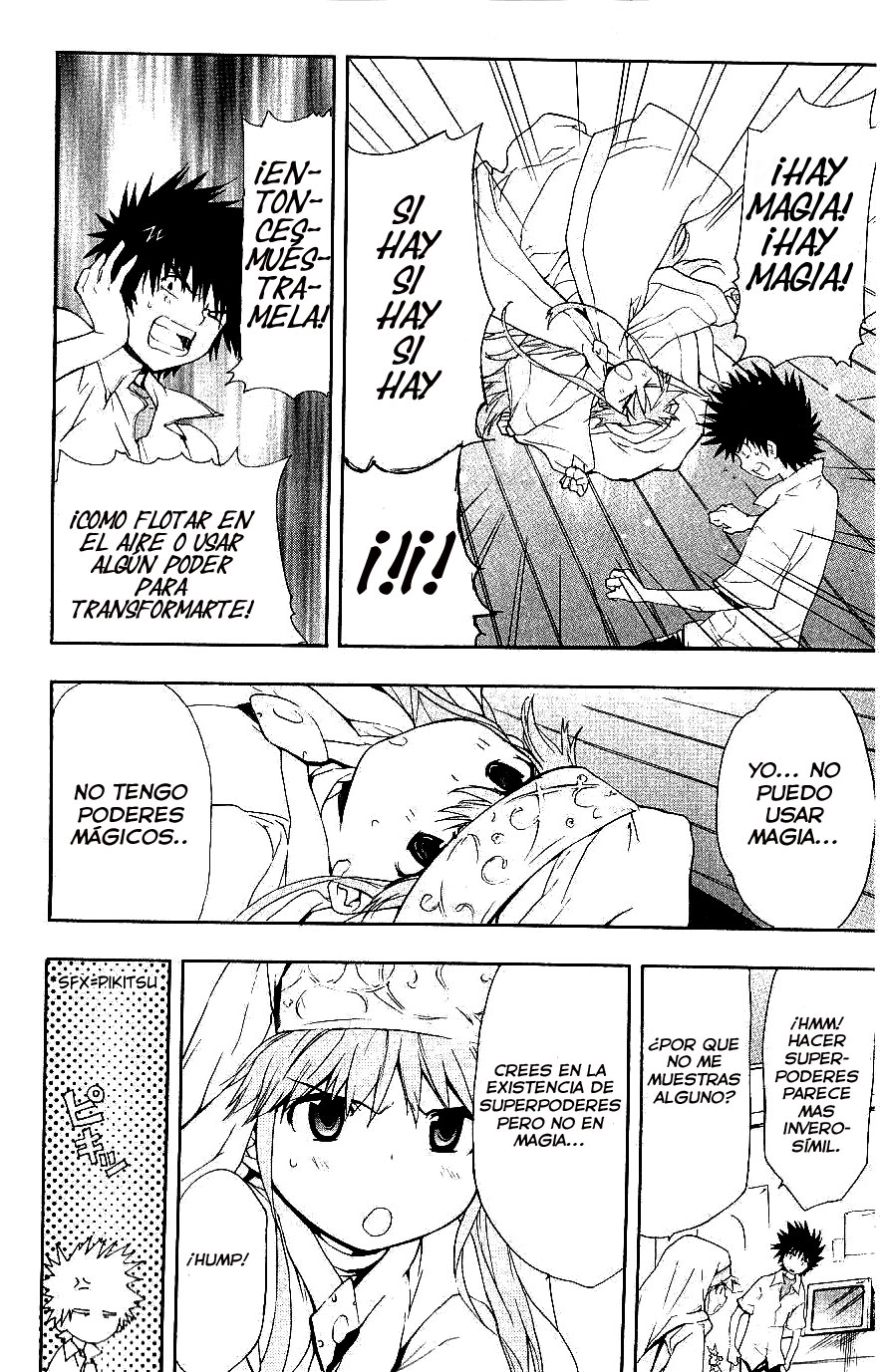 Toaru Majutsu no Index Capitulo 2: La niña que se llama Index página 14