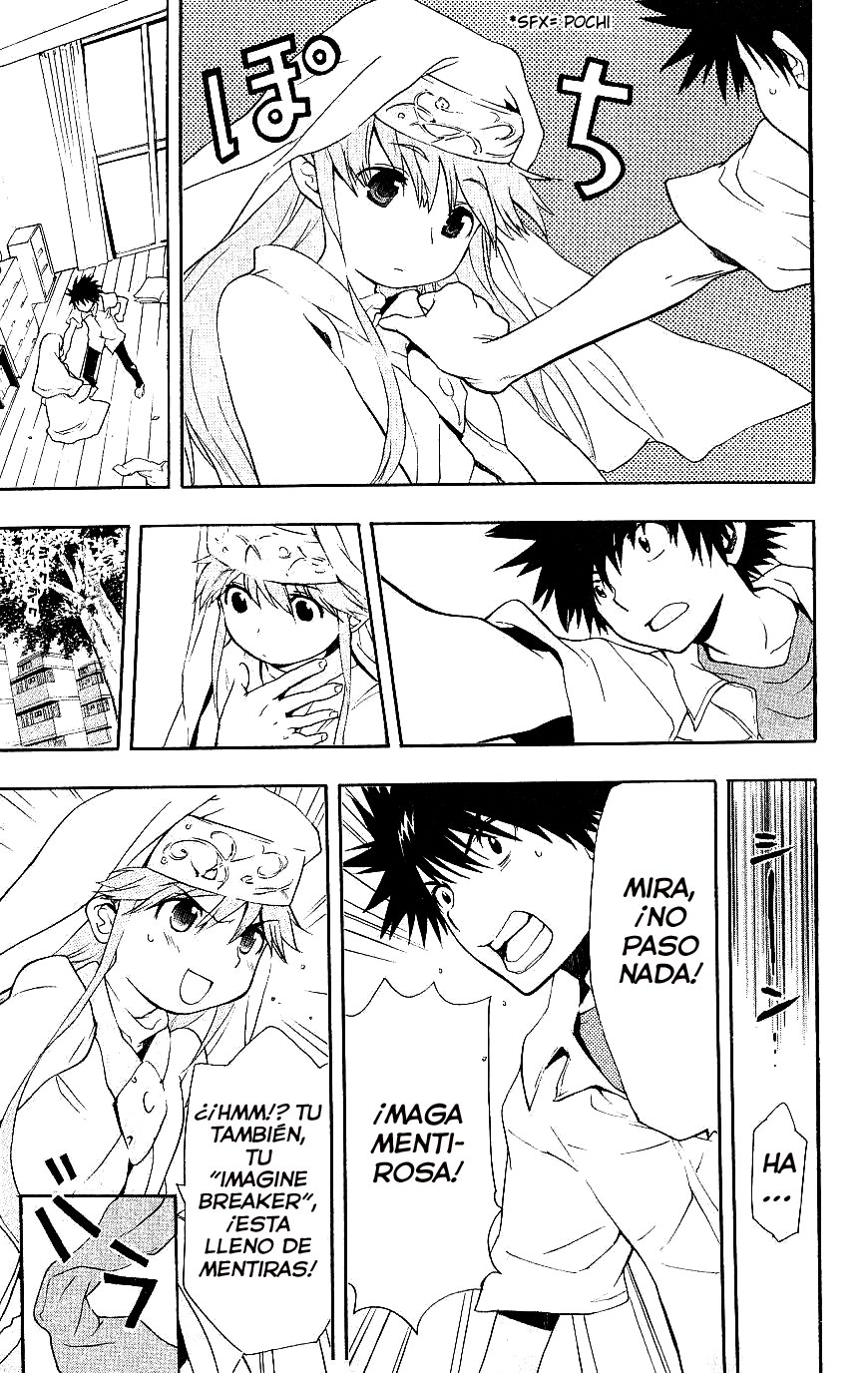 Toaru Majutsu no Index Capitulo 2: La niña que se llama Index página 19