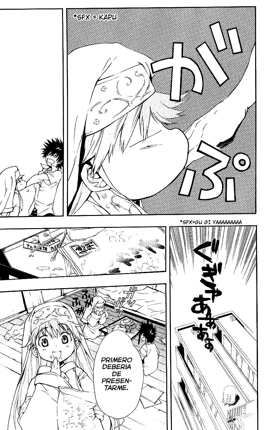 Toaru Majutsu no Index Capitulo 2: La niña que se llama Index página 7