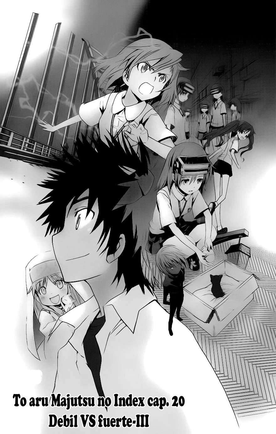 Toaru Majutsu no Index Capitulo 20: El mas debil vs el mas fuerte (Parte 3) página 2