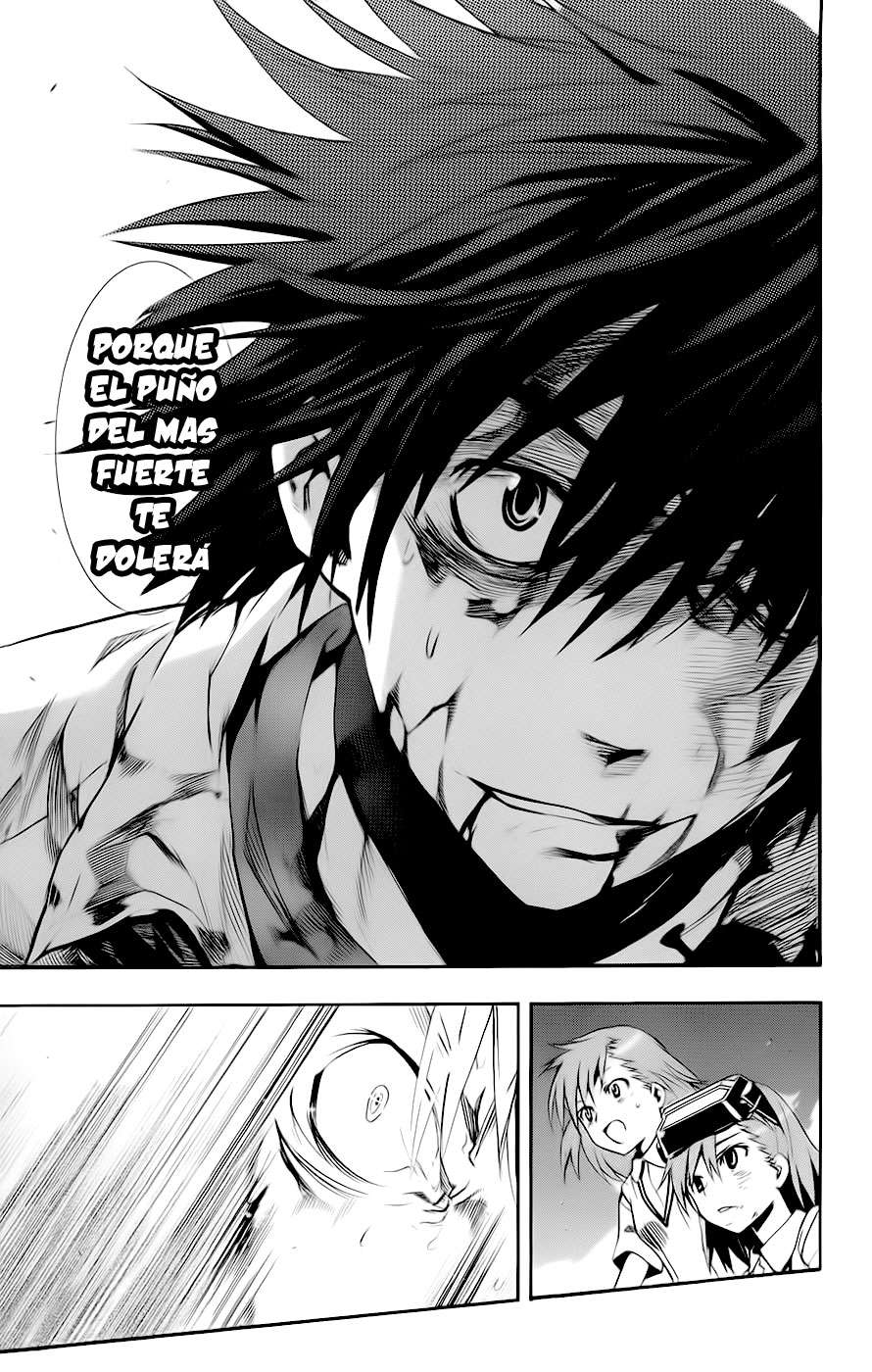 Toaru Majutsu no Index Capitulo 20: El mas debil vs el mas fuerte (Parte 3) página 28