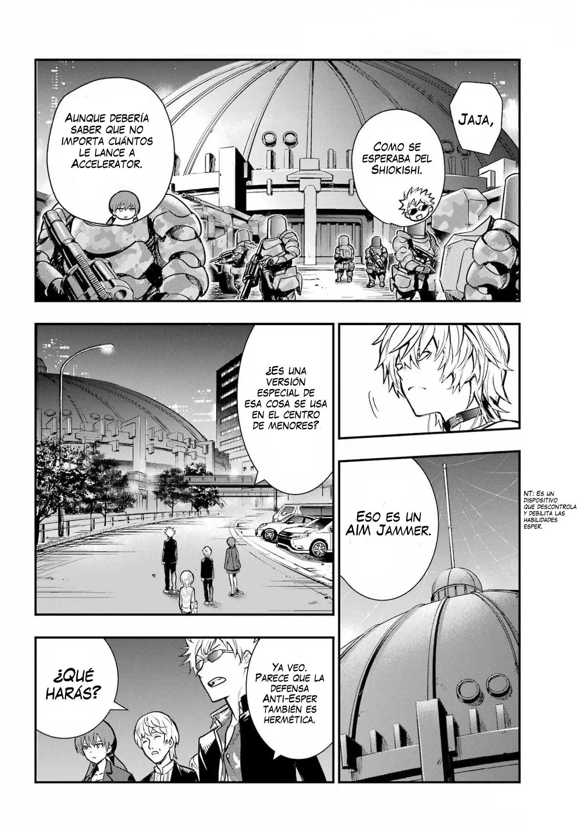 Toaru Majutsu no Index Capitulo 205: El escondite de Shiokishi, Distrito Escolar 2 página 21