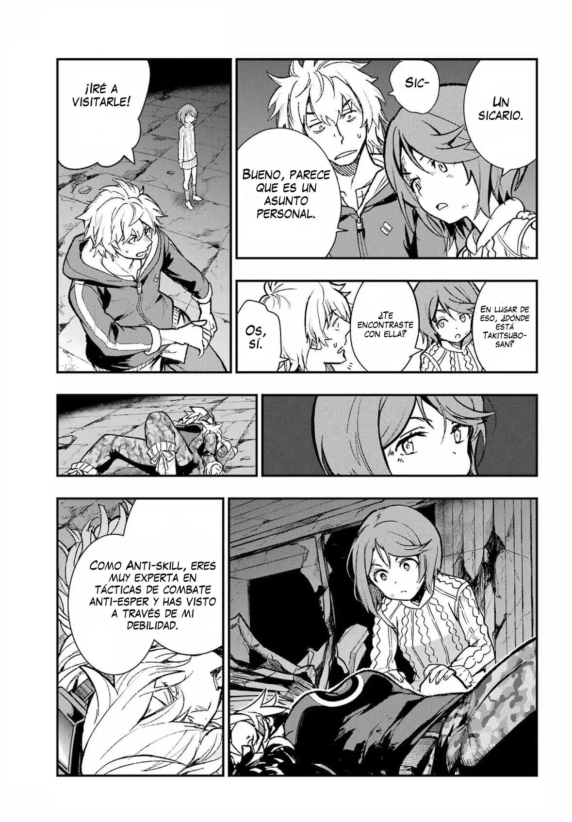 Toaru Majutsu no Index Capitulo 205: El escondite de Shiokishi, Distrito Escolar 2 página 8