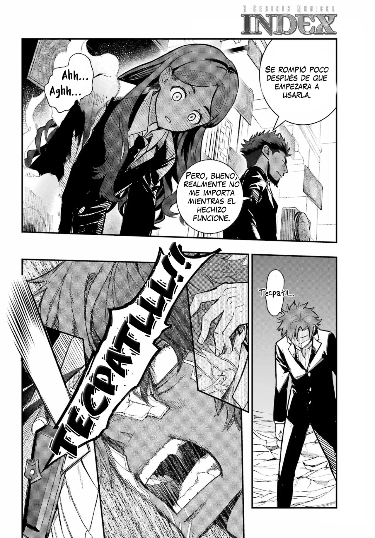 Toaru Majutsu no Index Capitulo 207: El escondite de Shiokishi, Distrito Escolar 2 (Parte 3) página 8