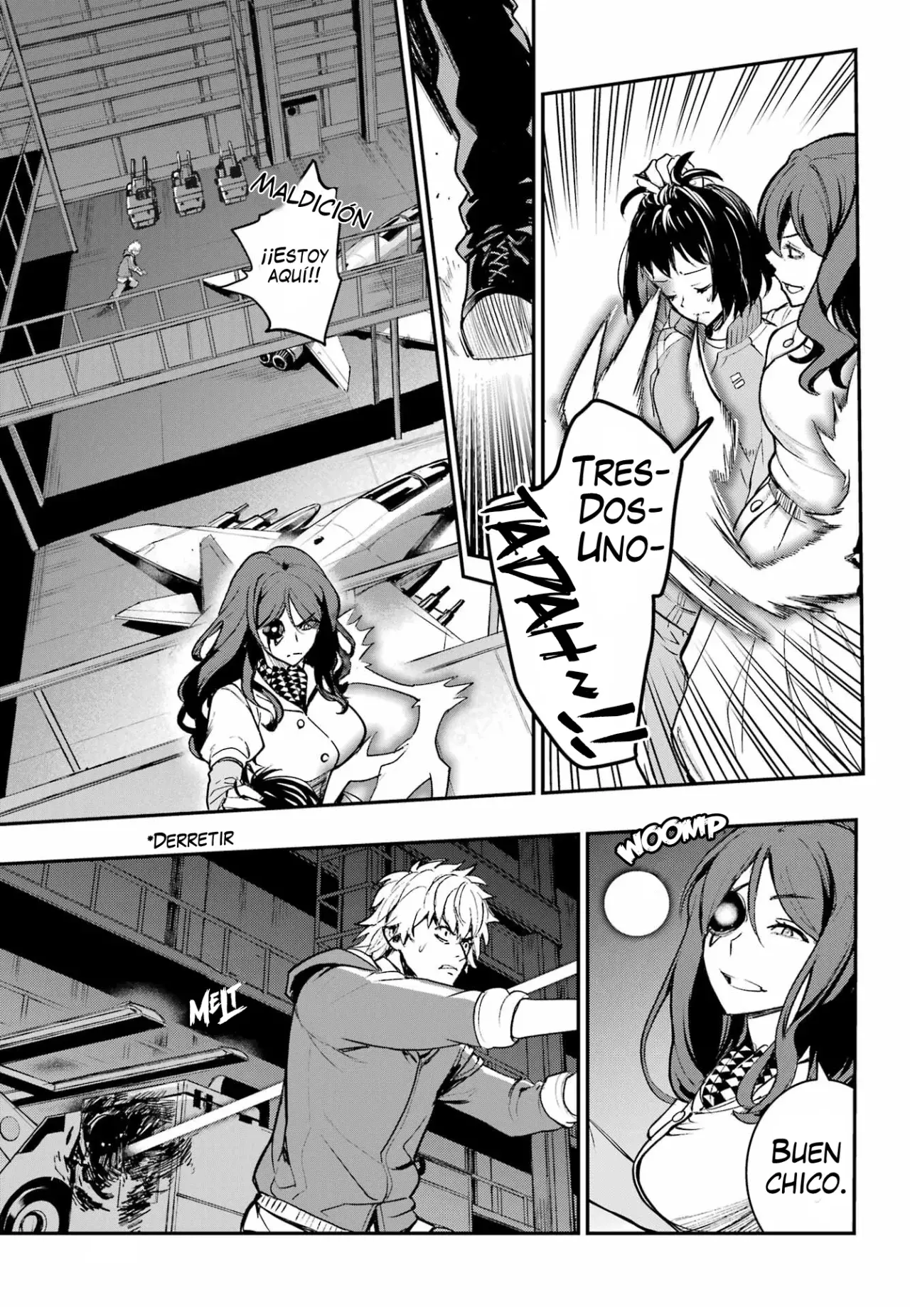 Toaru Majutsu no Index Capitulo 208: Distrito Escolar 23, Hangar de Aeronaves página 11