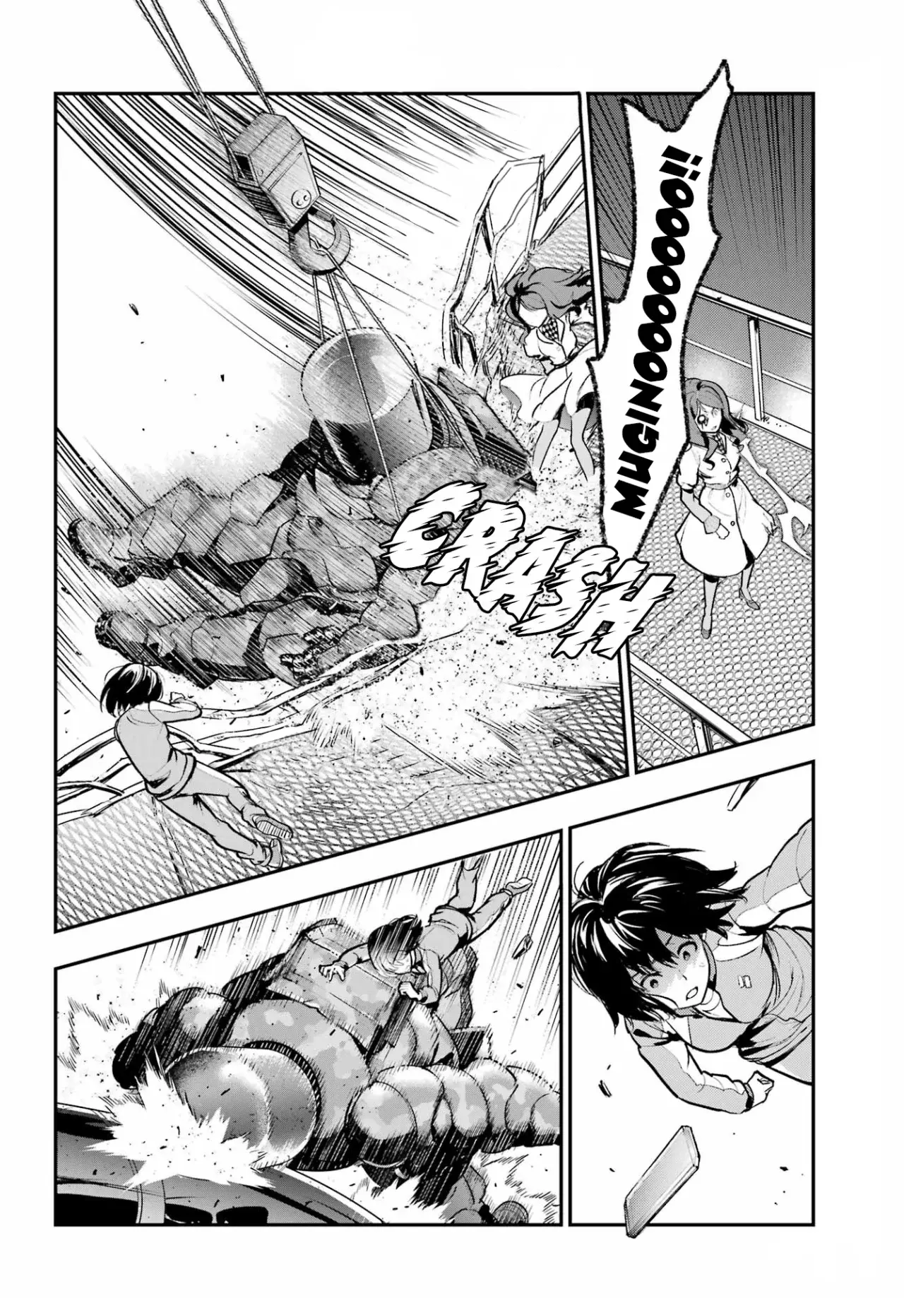 Toaru Majutsu no Index Capitulo 208: Distrito Escolar 23, Hangar de Aeronaves página 16