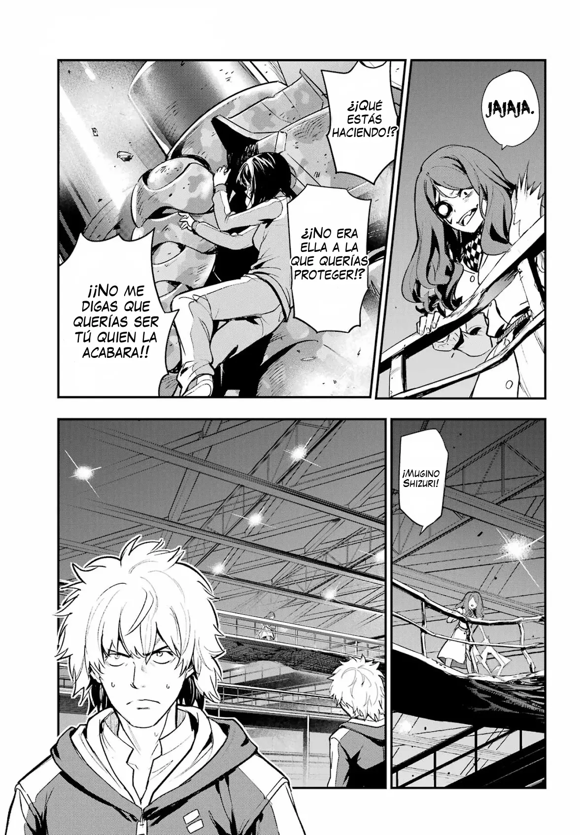 Toaru Majutsu no Index Capitulo 208: Distrito Escolar 23, Hangar de Aeronaves página 17