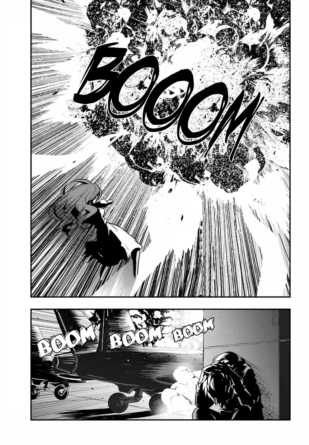 Toaru Majutsu no Index Capitulo 208: Distrito Escolar 23, Hangar de Aeronaves página 23