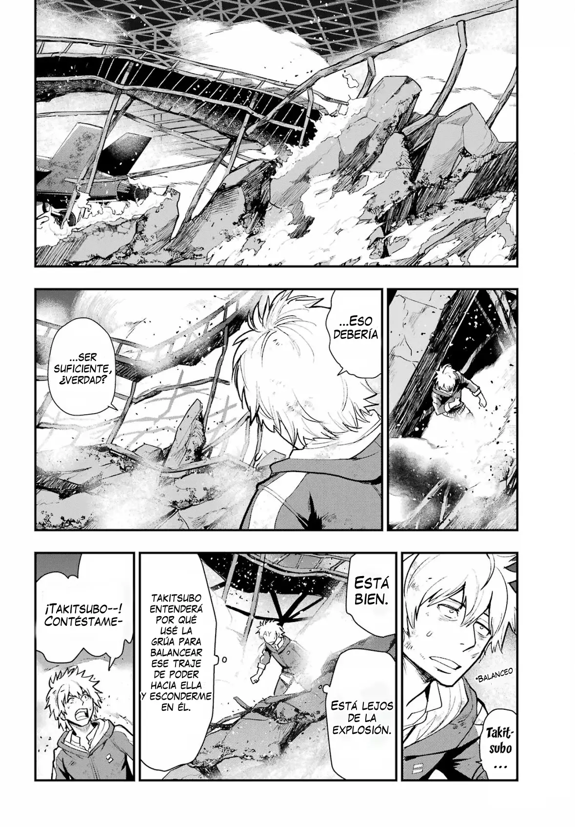 Toaru Majutsu no Index Capitulo 208: Distrito Escolar 23, Hangar de Aeronaves página 24