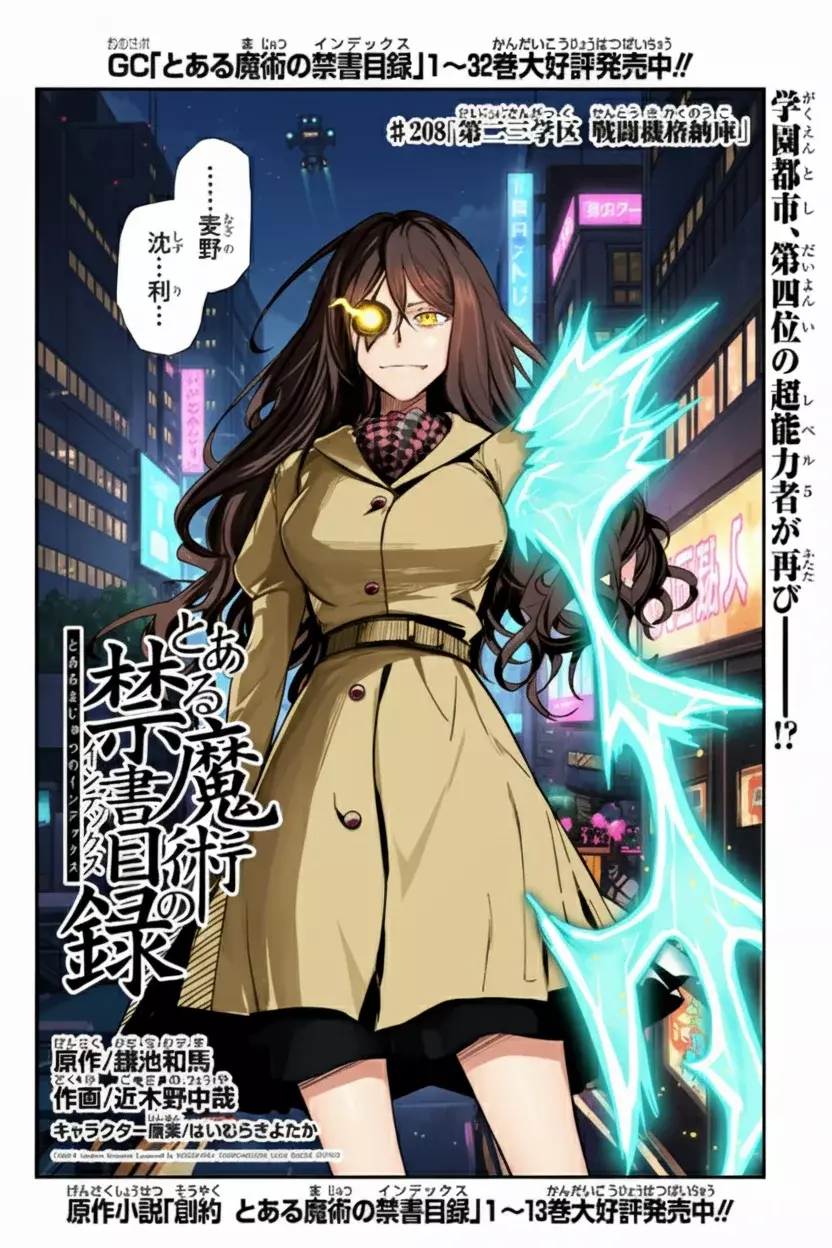 Toaru Majutsu no Index Capitulo 208: Distrito Escolar 23, Hangar de Aeronaves página 26