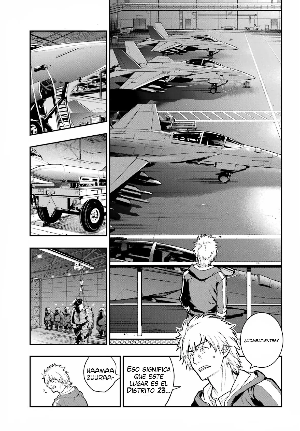 Toaru Majutsu no Index Capitulo 208: Distrito Escolar 23, Hangar de Aeronaves página 5
