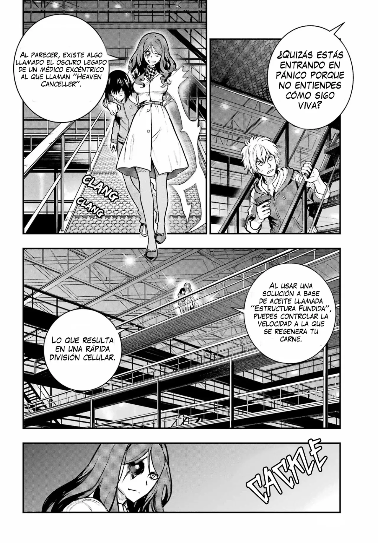 Toaru Majutsu no Index Capitulo 208: Distrito Escolar 23, Hangar de Aeronaves página 8