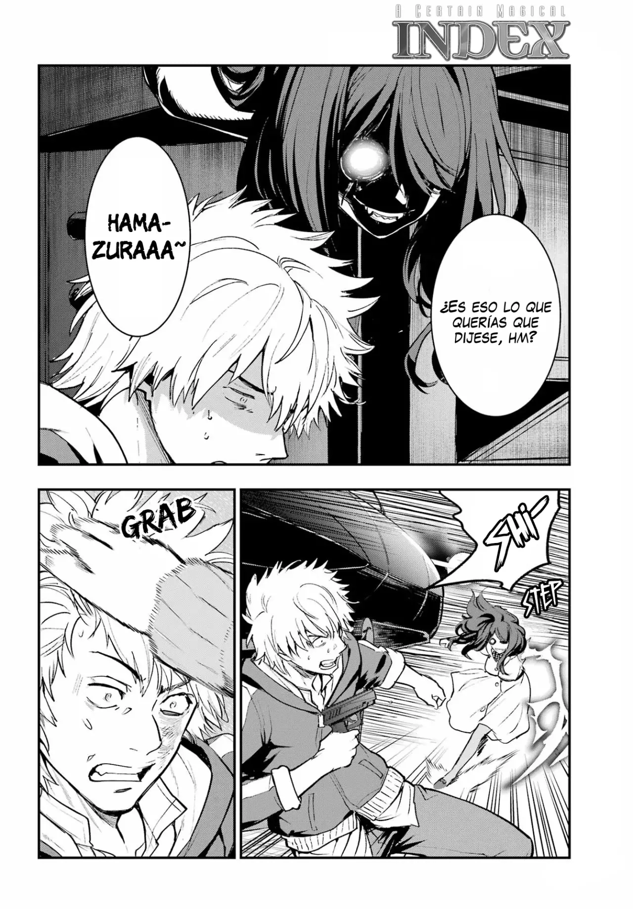 Toaru Majutsu no Index Capitulo 209: Distrito Escolar 23, Hangar de Aeronaves 2 página 11