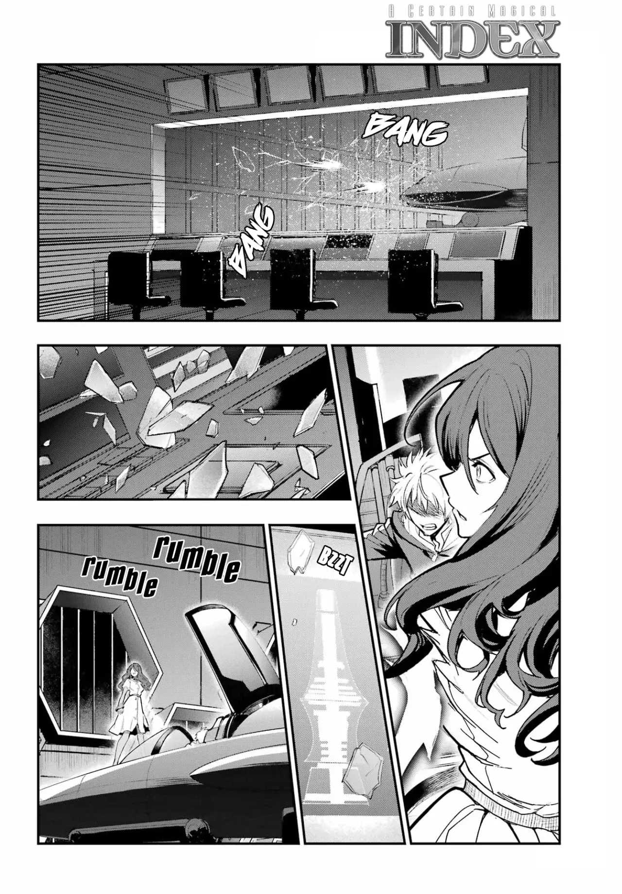 Toaru Majutsu no Index Capitulo 209: Distrito Escolar 23, Hangar de Aeronaves 2 página 15
