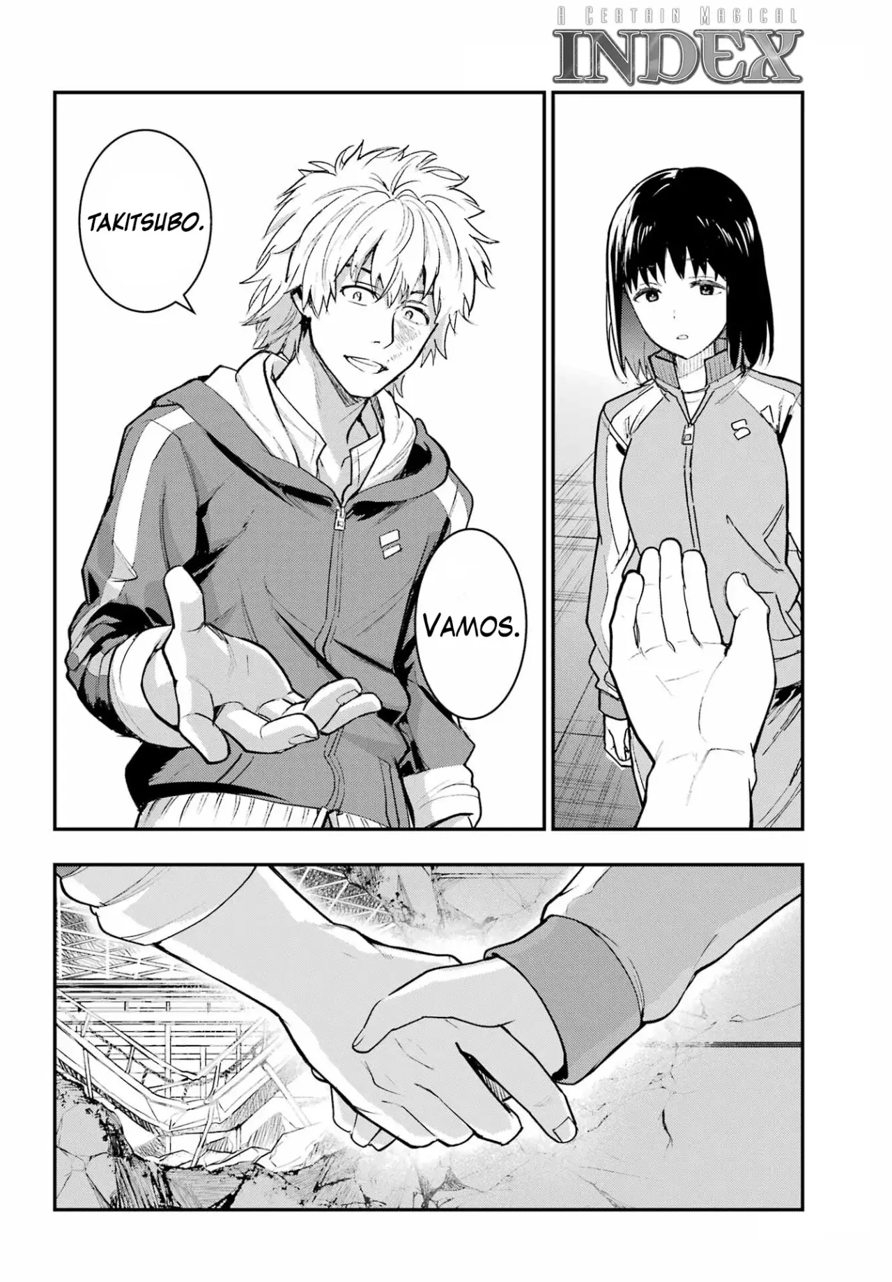 Toaru Majutsu no Index Capitulo 209: Distrito Escolar 23, Hangar de Aeronaves 2 página 20