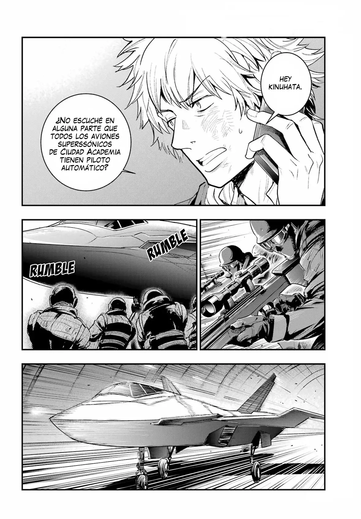 Toaru Majutsu no Index Capitulo 209: Distrito Escolar 23, Hangar de Aeronaves 2 página 22