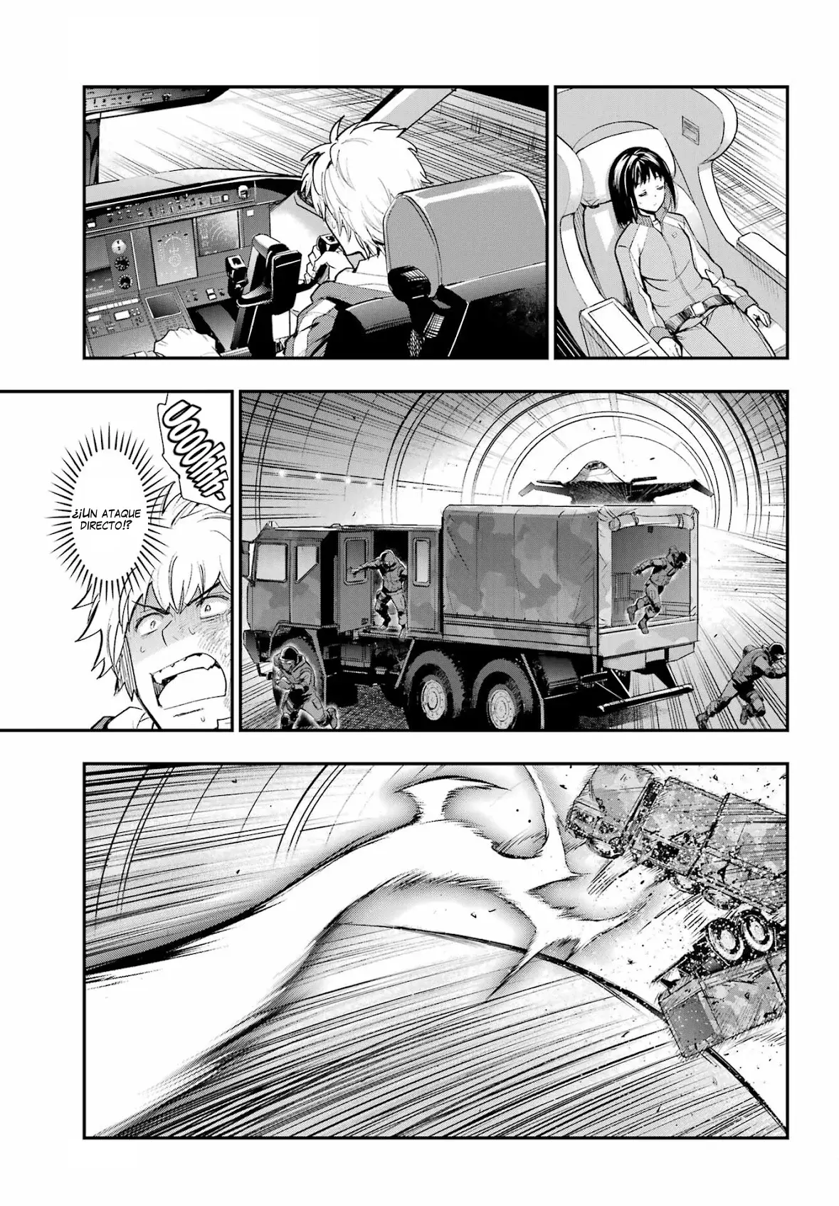 Toaru Majutsu no Index Capitulo 209: Distrito Escolar 23, Hangar de Aeronaves 2 página 23