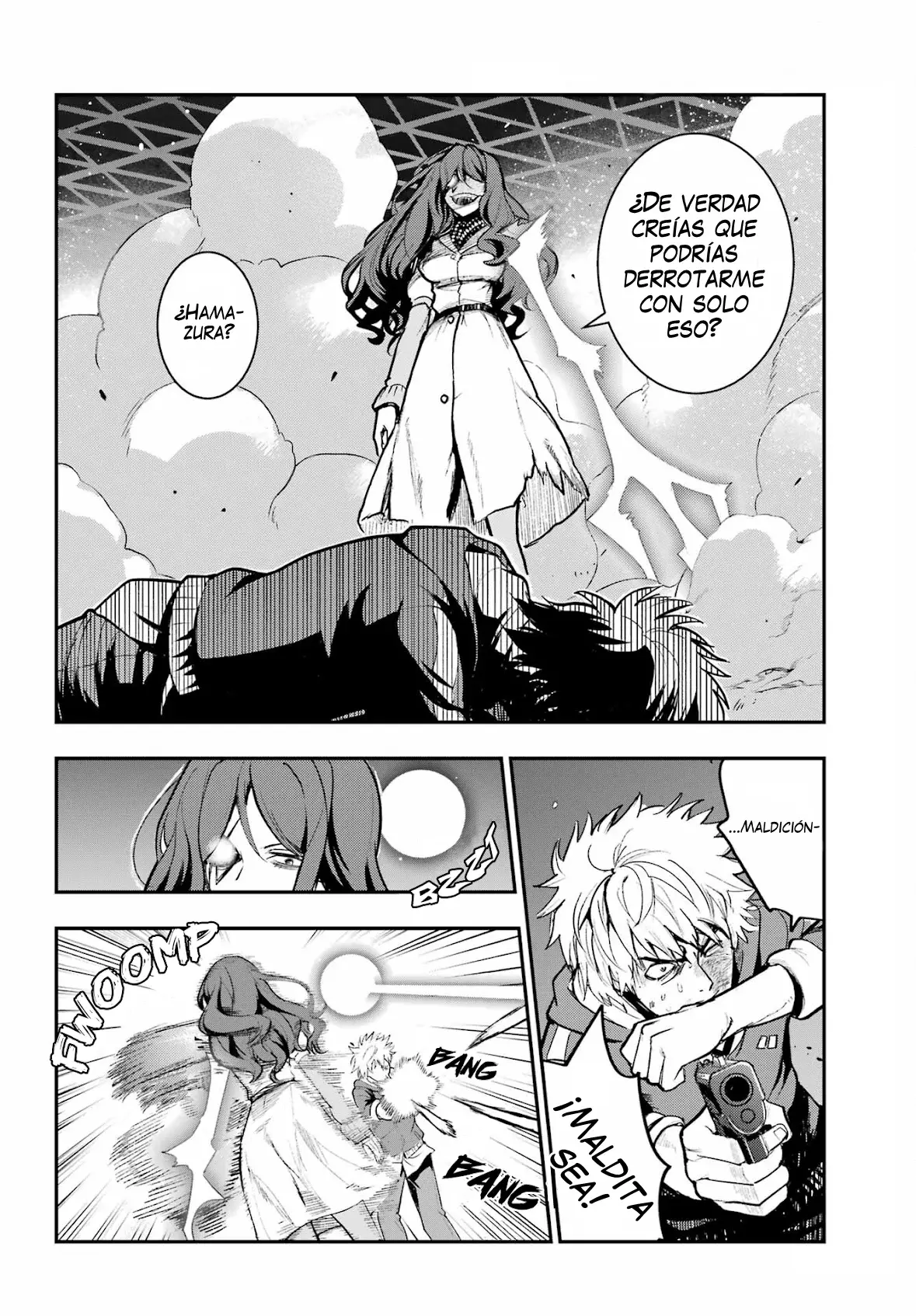 Toaru Majutsu no Index Capitulo 209: Distrito Escolar 23, Hangar de Aeronaves 2 página 3