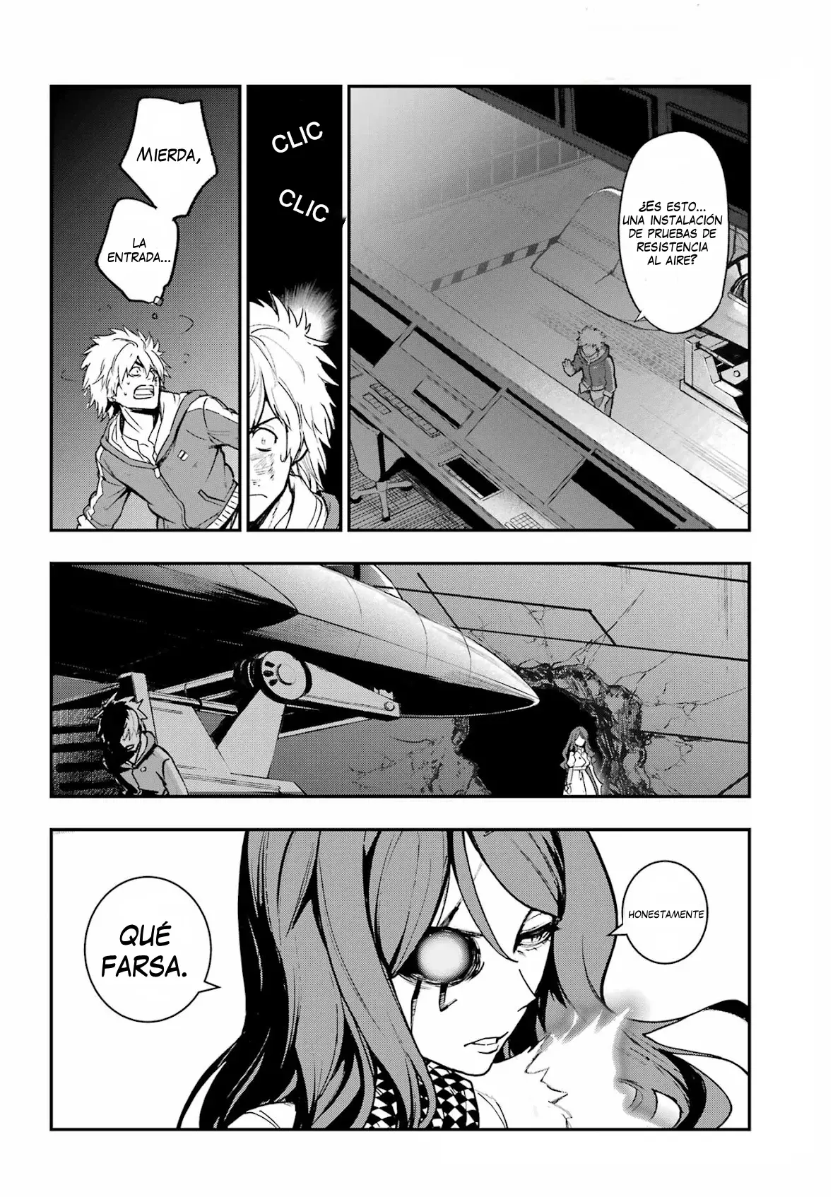 Toaru Majutsu no Index Capitulo 209: Distrito Escolar 23, Hangar de Aeronaves 2 página 7