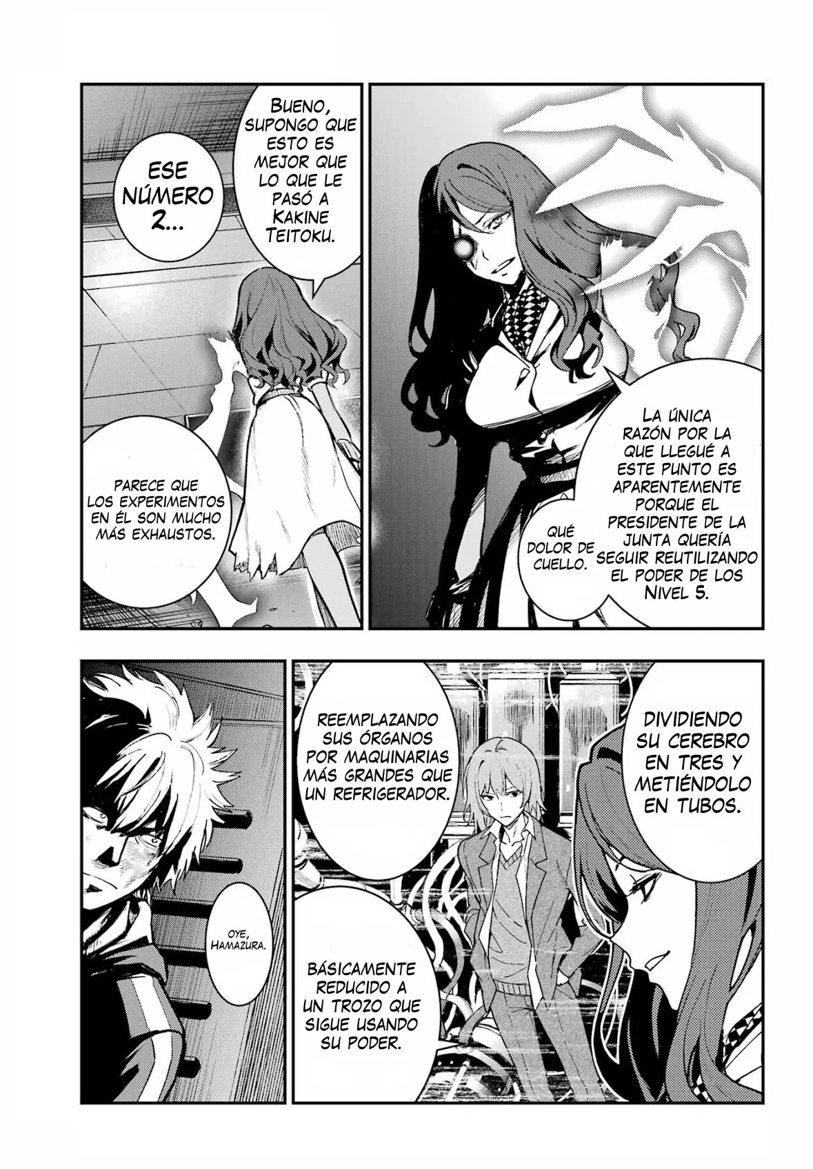 Toaru Majutsu no Index Capitulo 209: Distrito Escolar 23, Hangar de Aeronaves 2 página 8