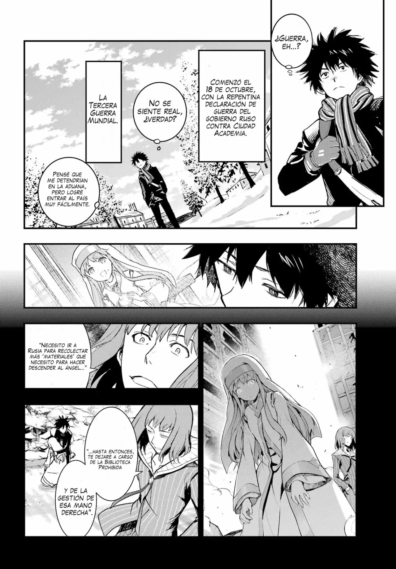 Toaru Majutsu no Index Capitulo 212: Declaración de Guerra página 14