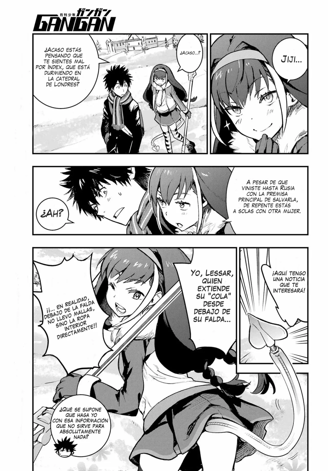 Toaru Majutsu no Index Capitulo 212: Declaración de Guerra página 21