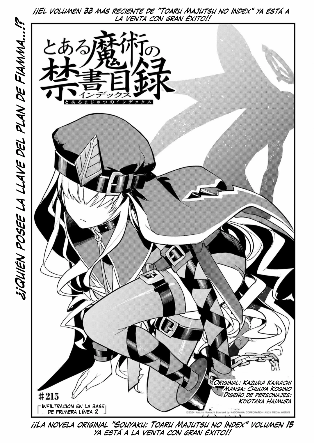 Toaru Majutsu no Index Capitulo 215 página 2