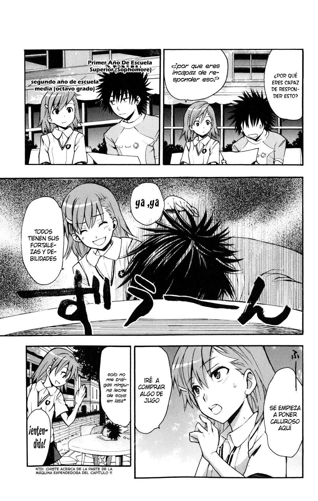 Toaru Majutsu no Index Capitulo 23: Una cita falsa página 14