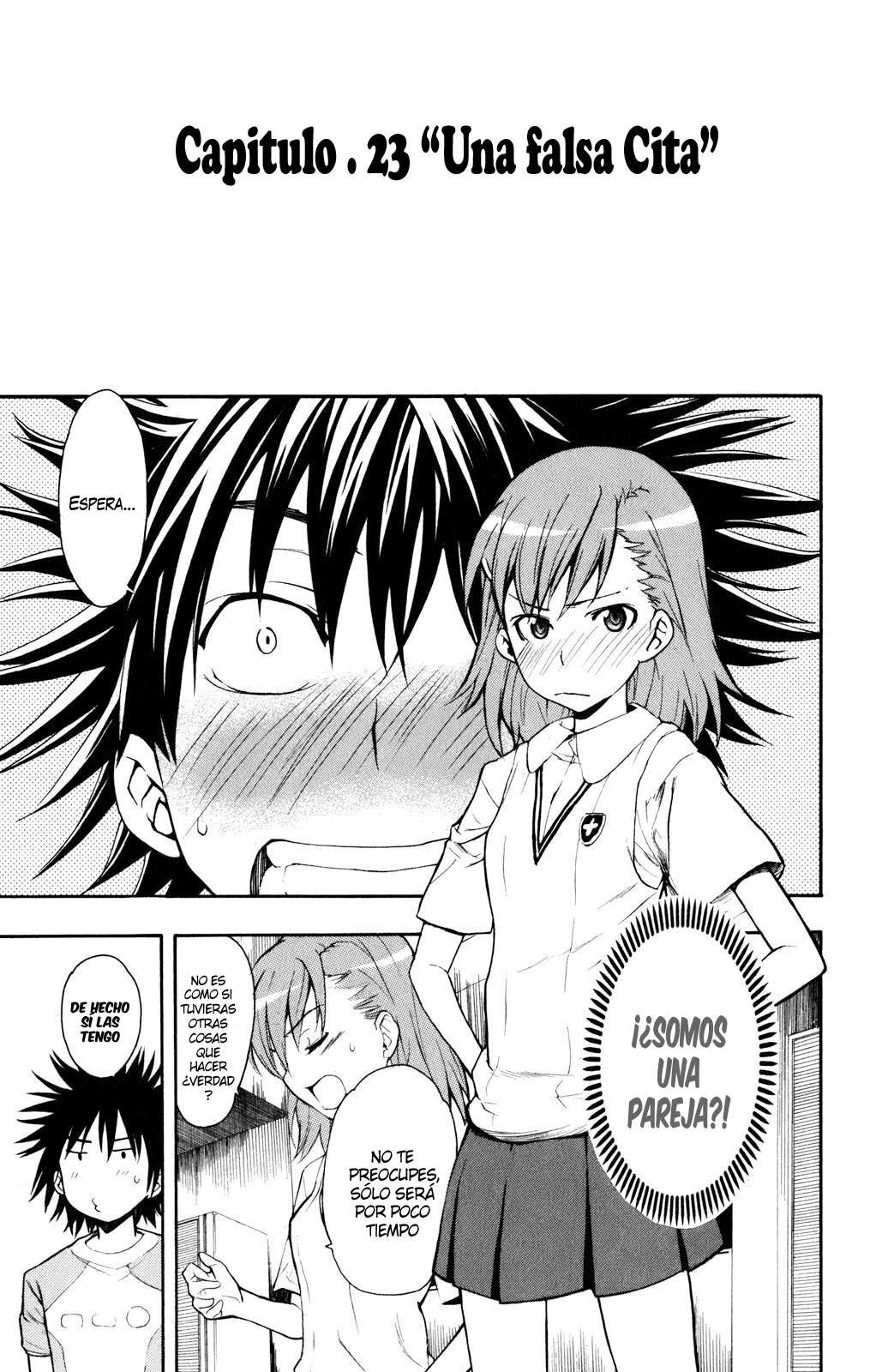 Toaru Majutsu no Index Capitulo 23: Una cita falsa página 2