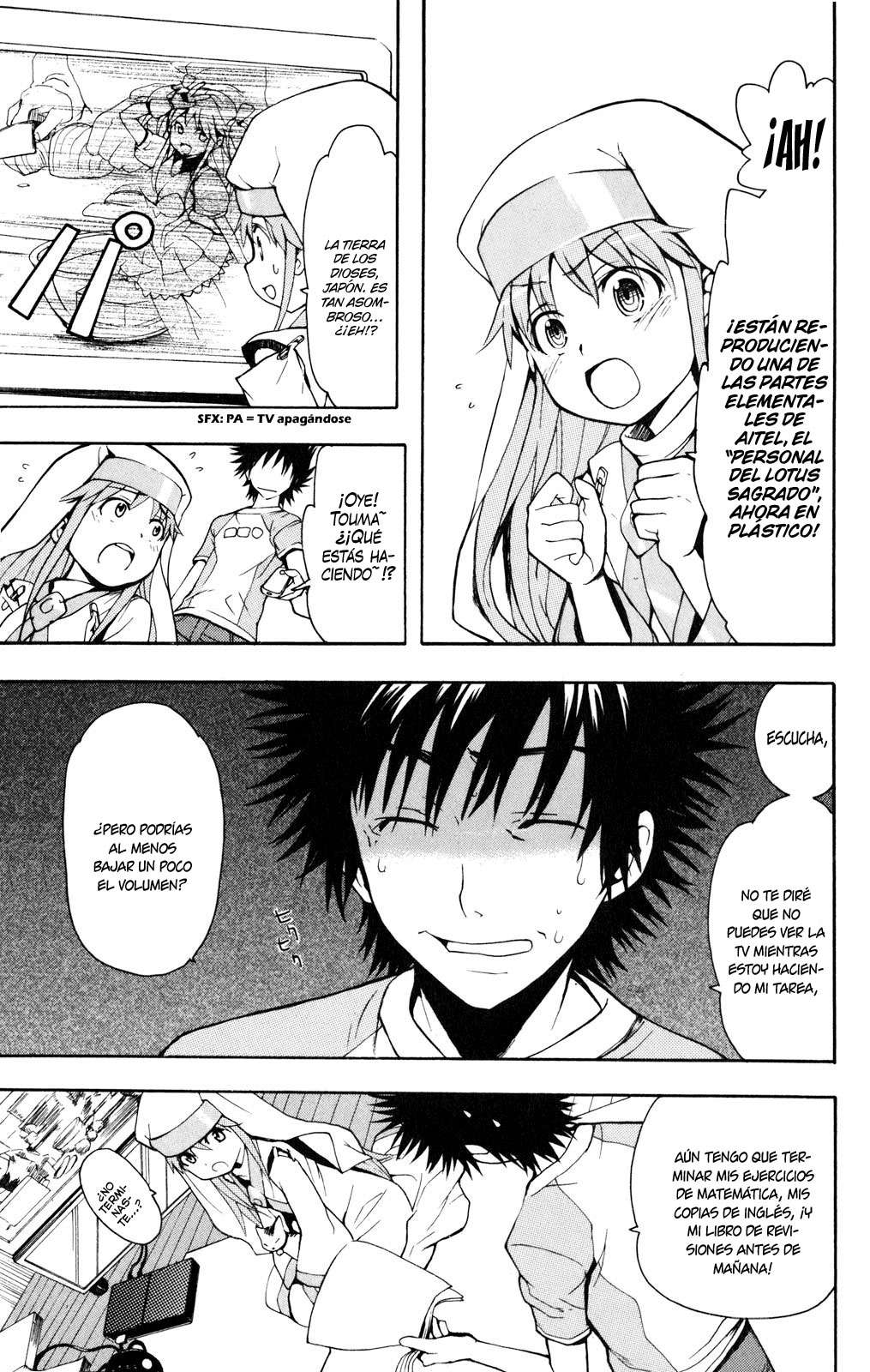 Toaru Majutsu no Index Capitulo 25: Yamisaka Ouma (Parte 1) página 6